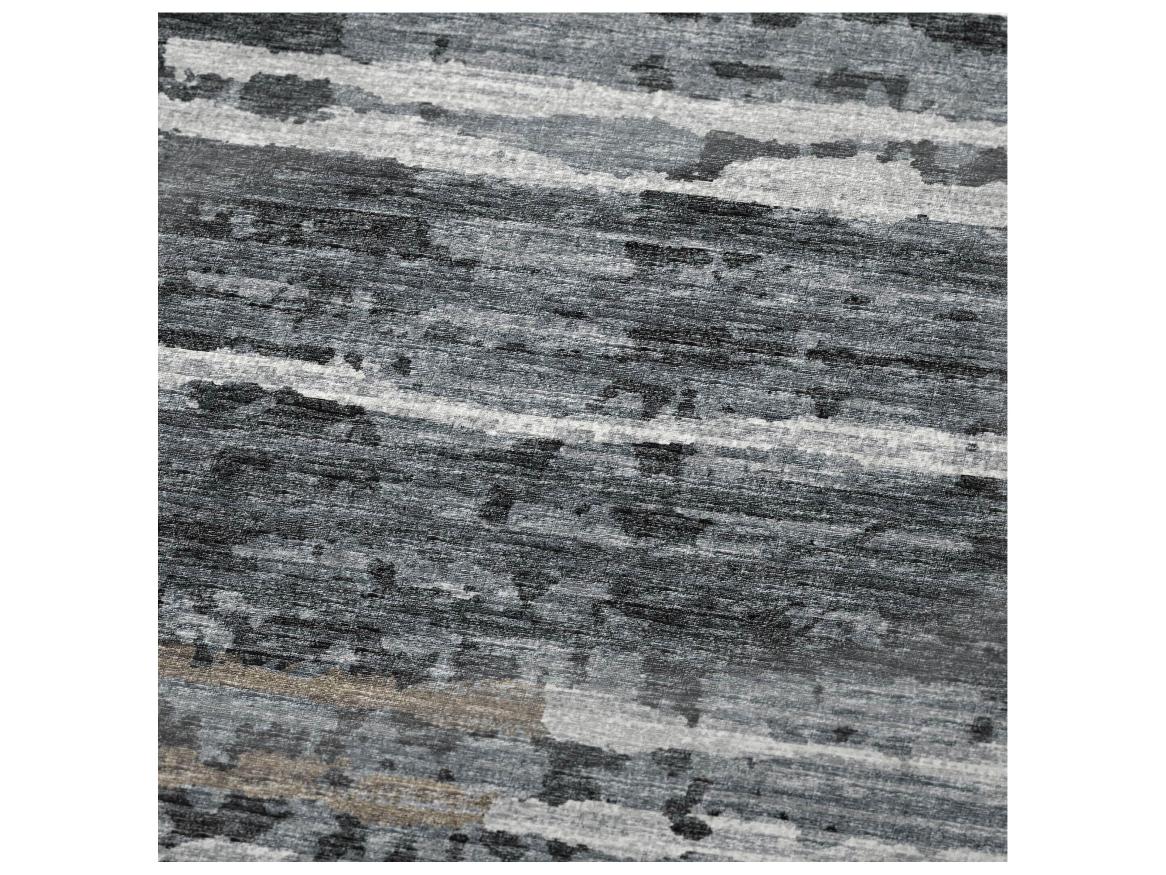 Dalyn Sherpa Gray Polyester Throw