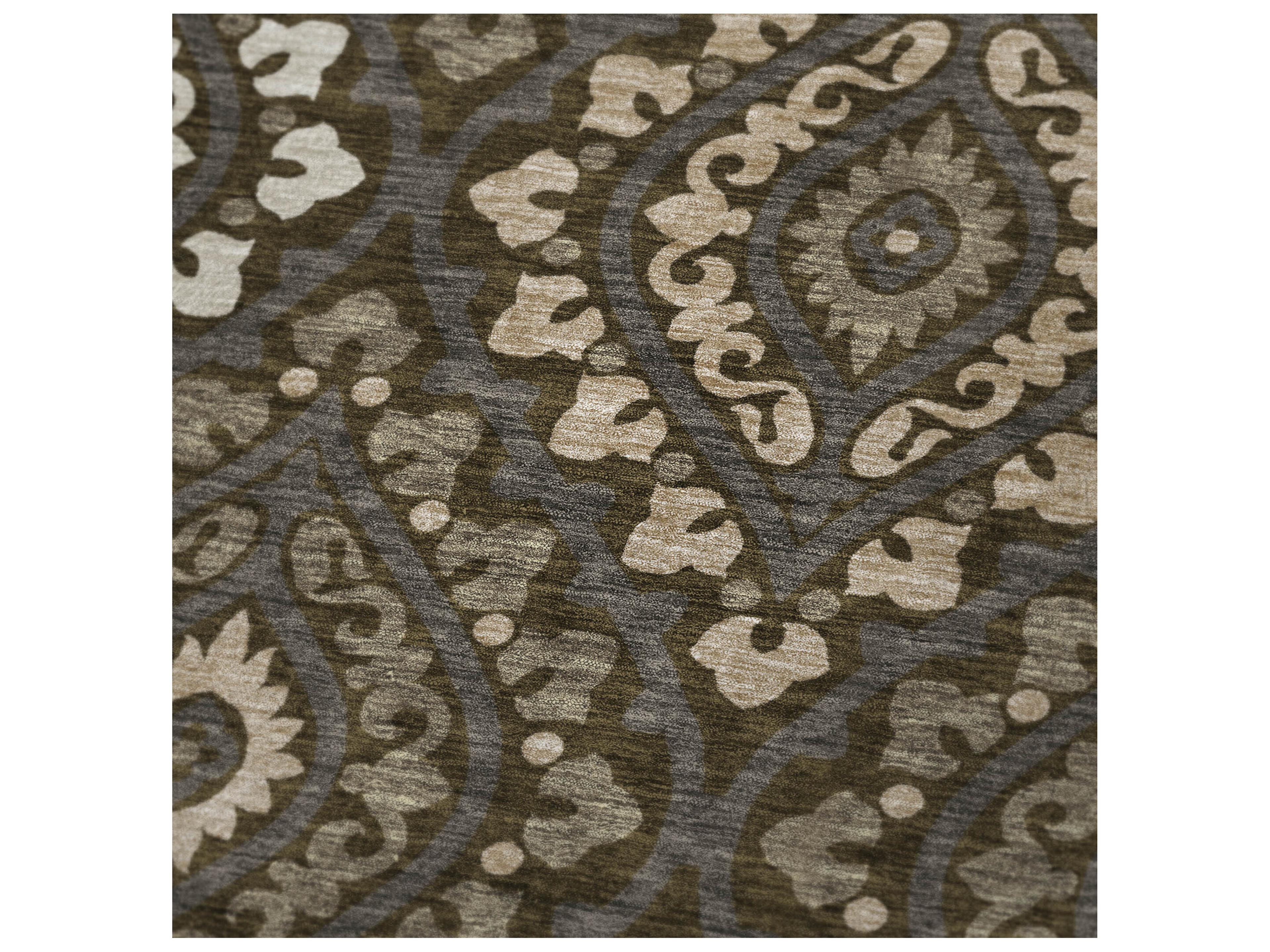 Dalyn Sherpa Brown Polyester Throw