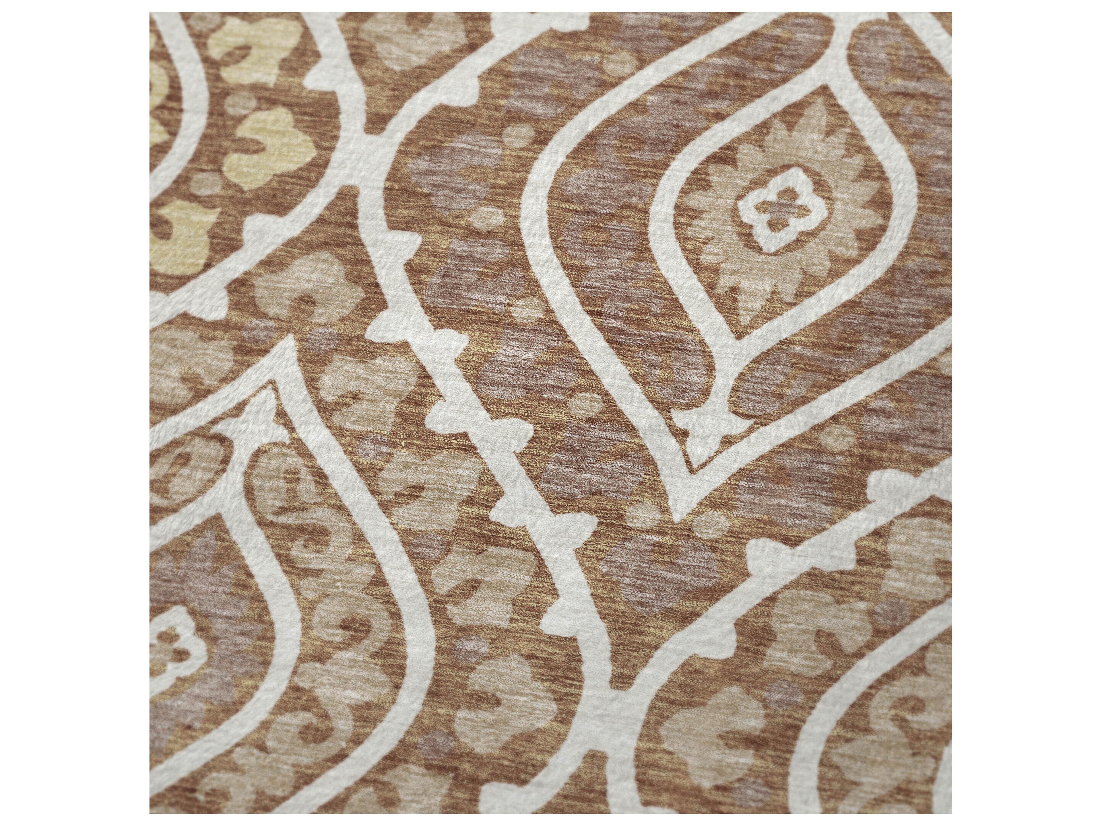 Dalyn Sherpa Orange Polyester Throw