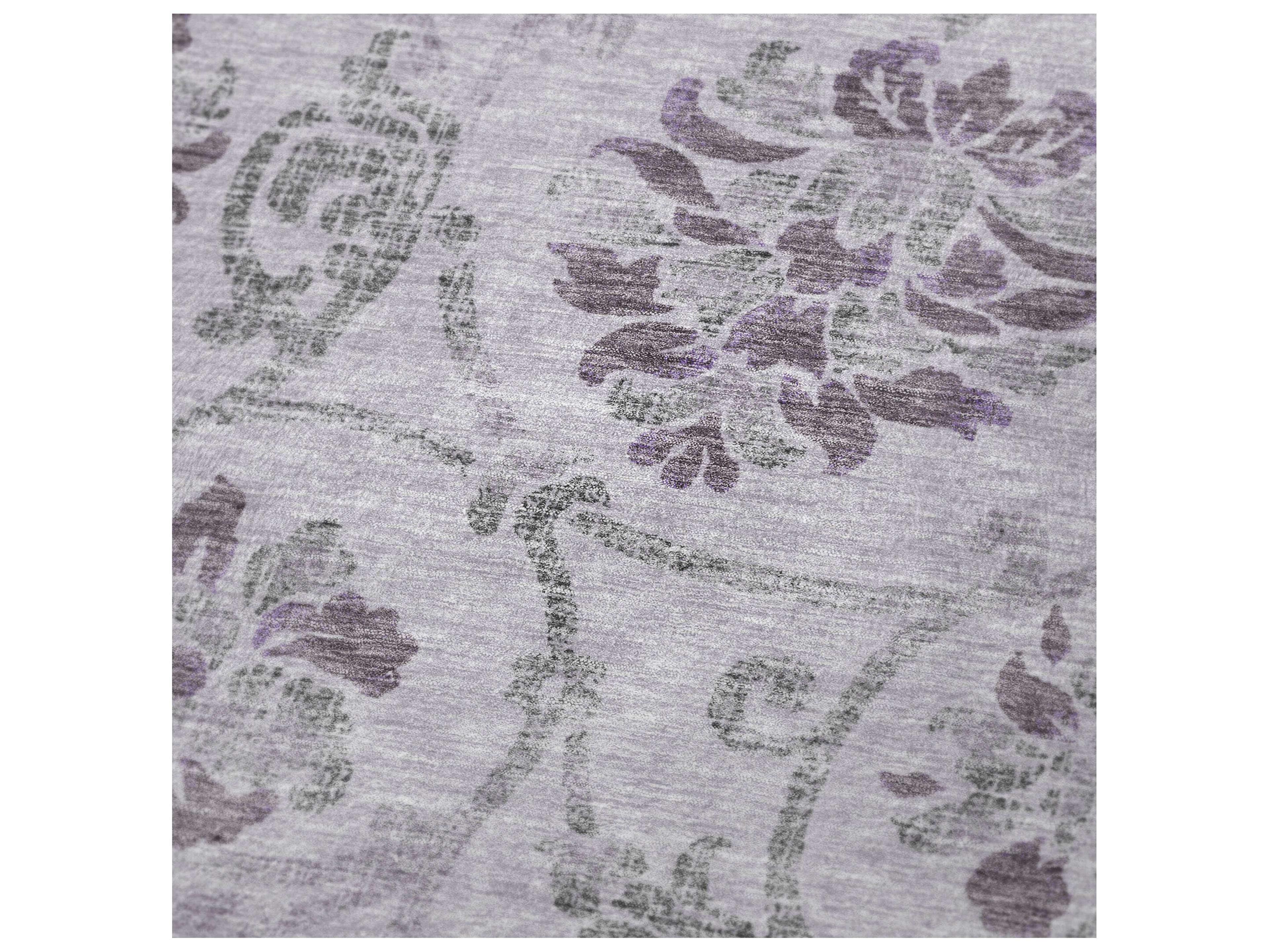 Dalyn Sherpa Purple Polyester Throw