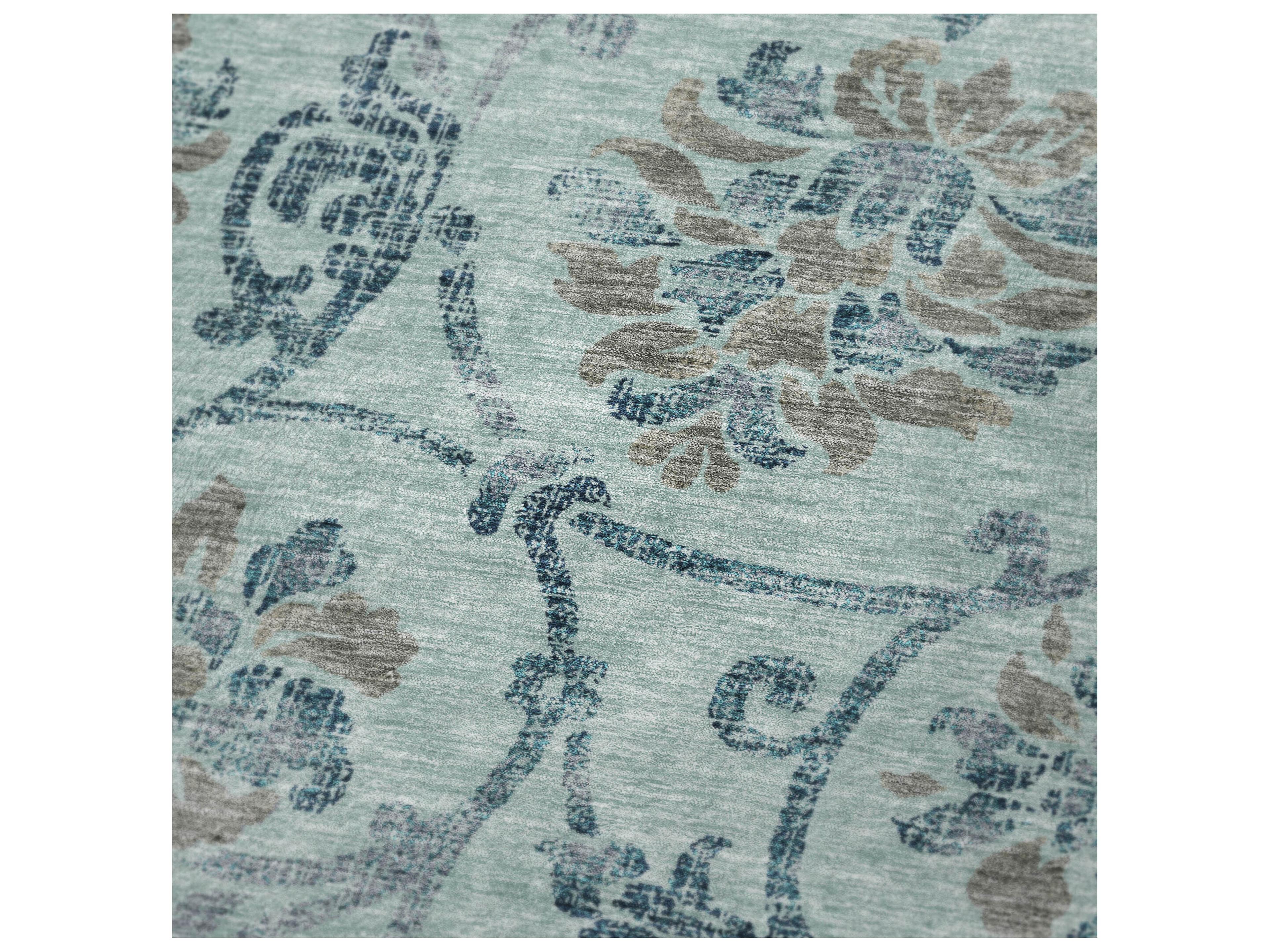 Dalyn Sherpa Teal Polyester Throw