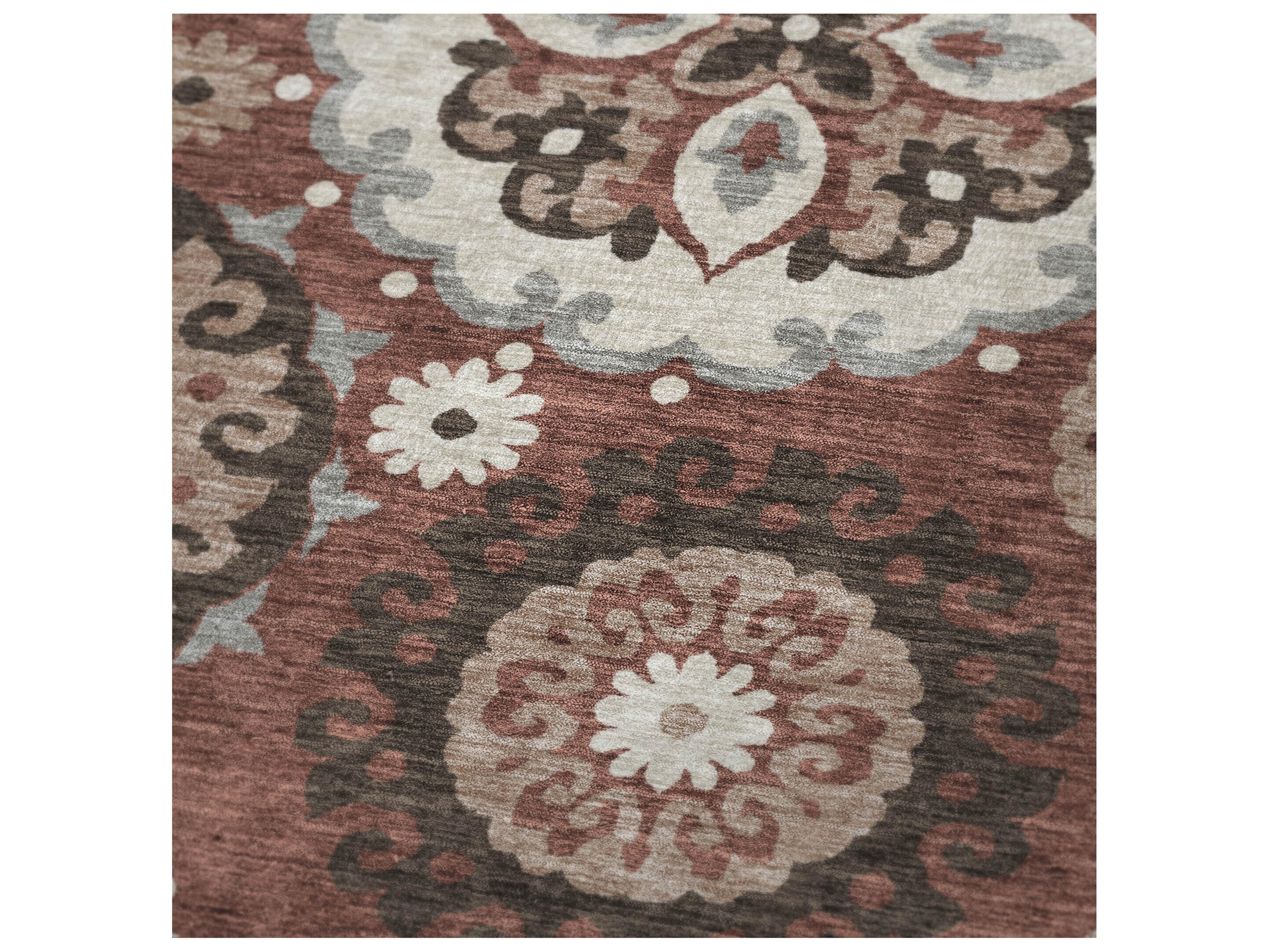 Dalyn Sherpa Orange Polyester Throw