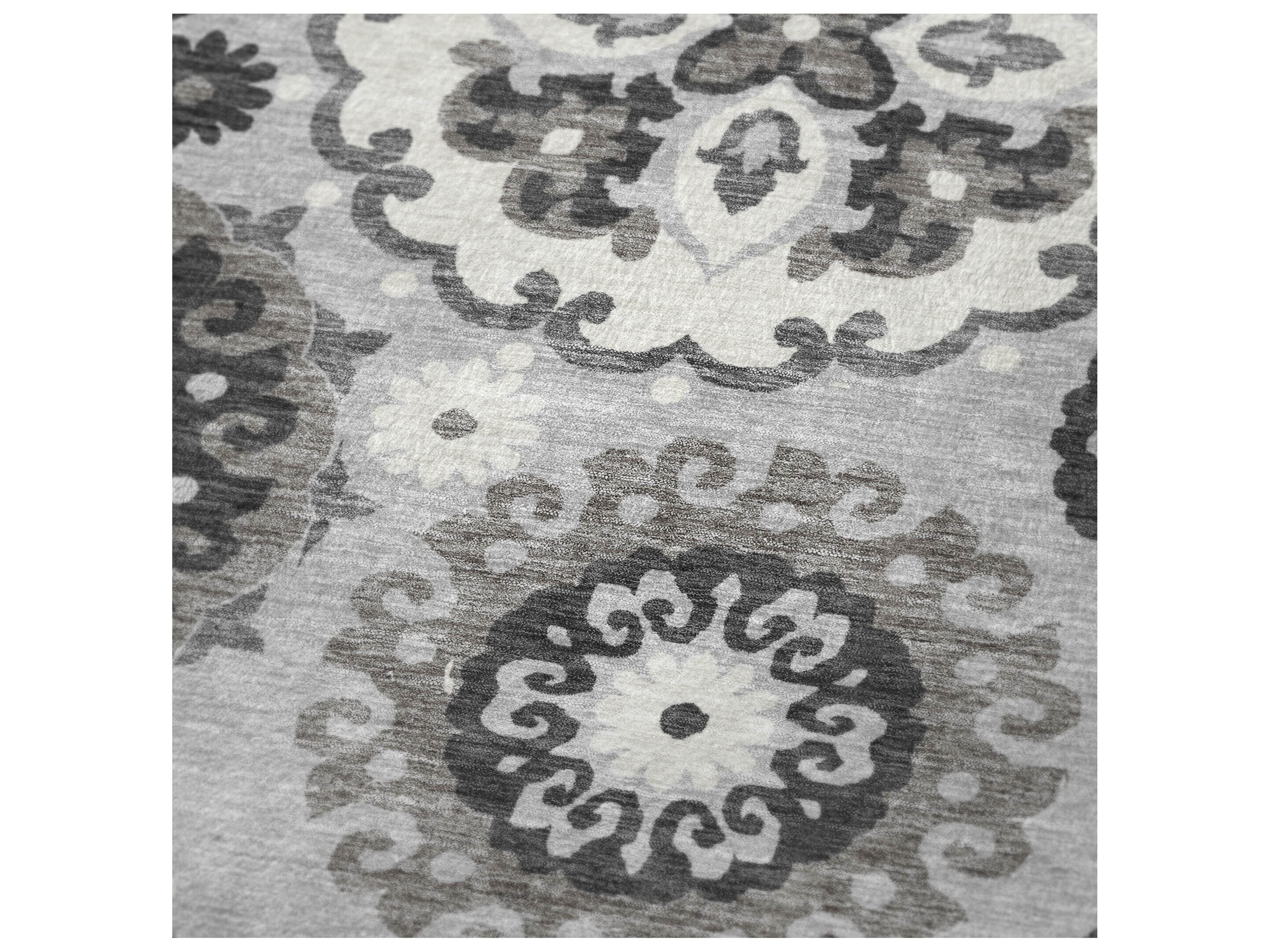 Dalyn Sherpa Gray Polyester Throw