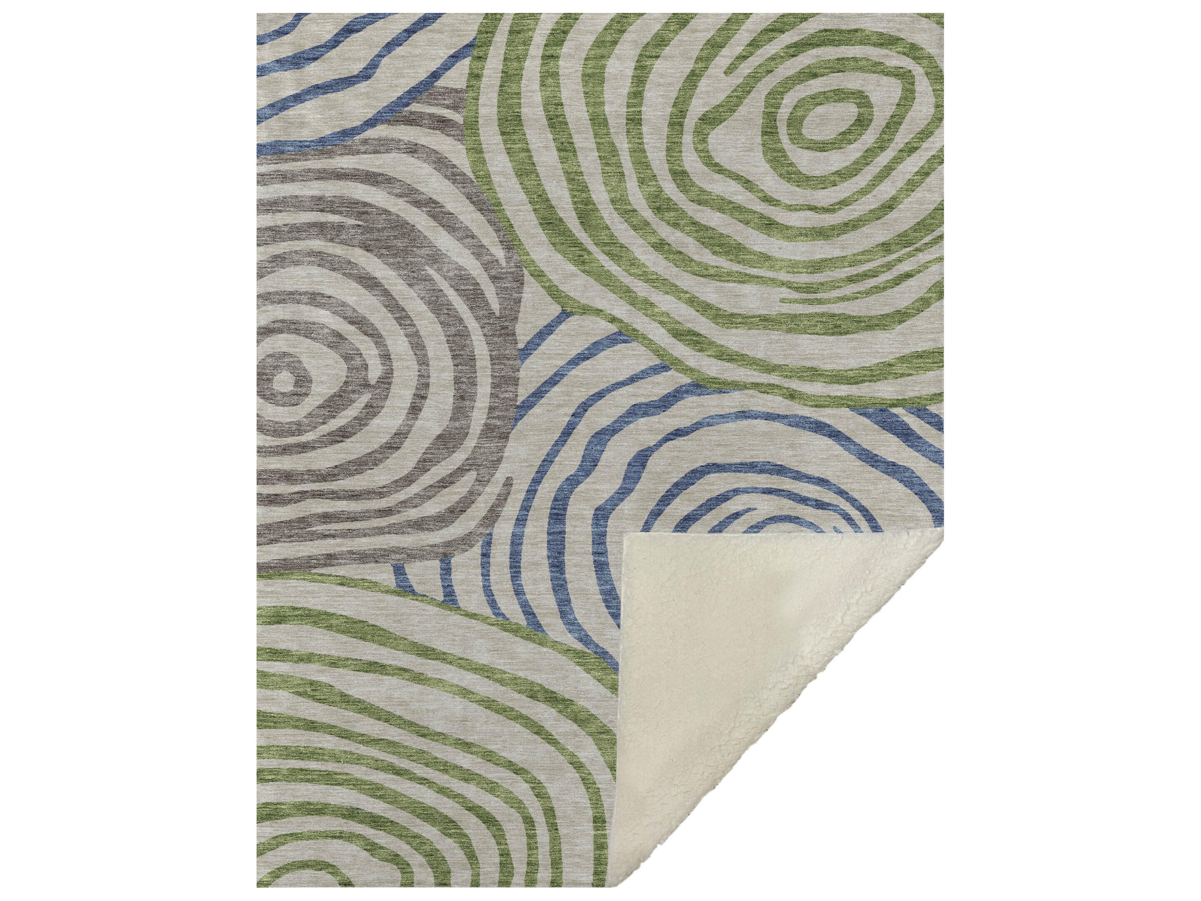 Sherpa Brown Polyester Throw