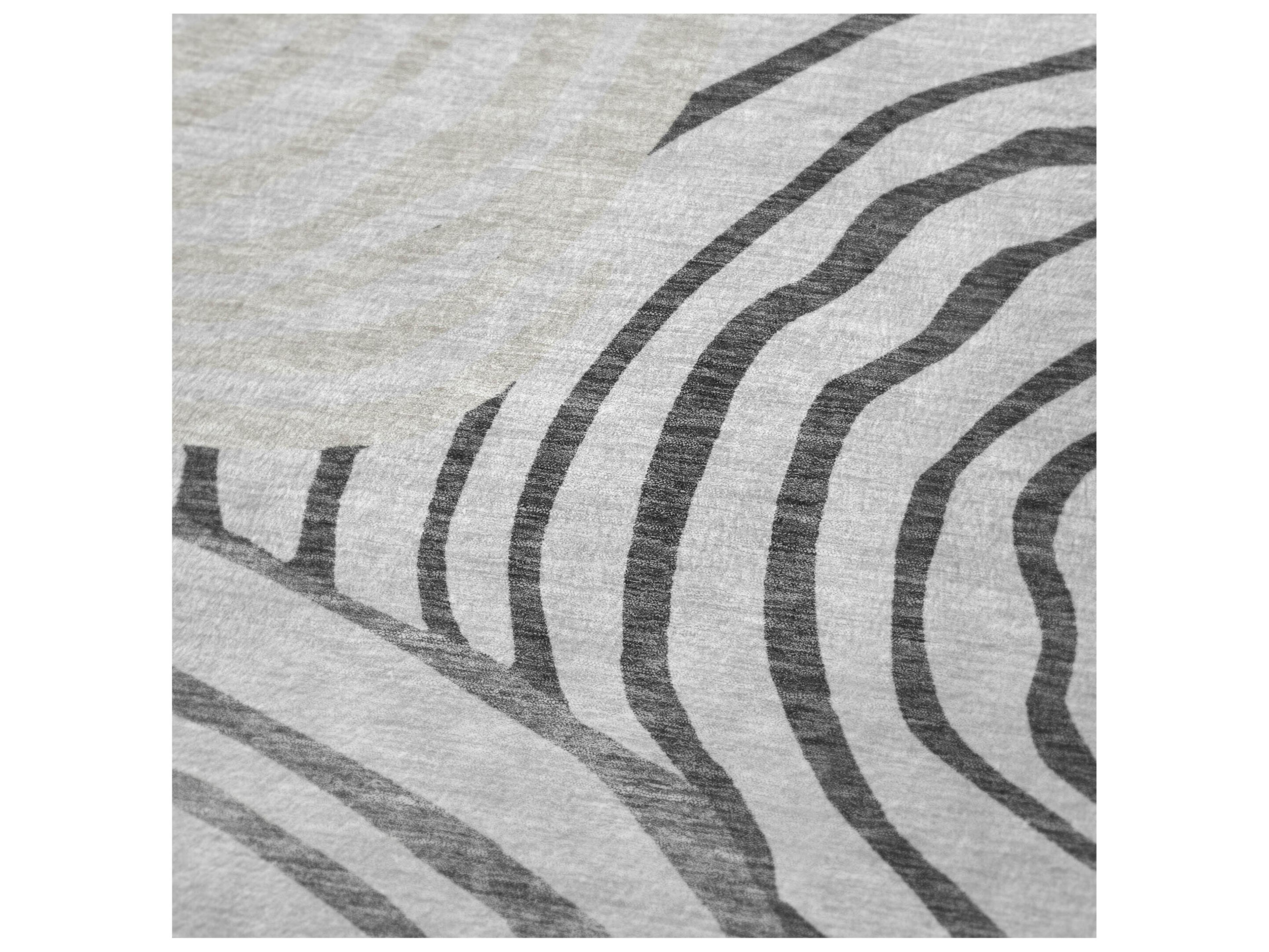 Dalyn Sherpa Gray Polyester Throw