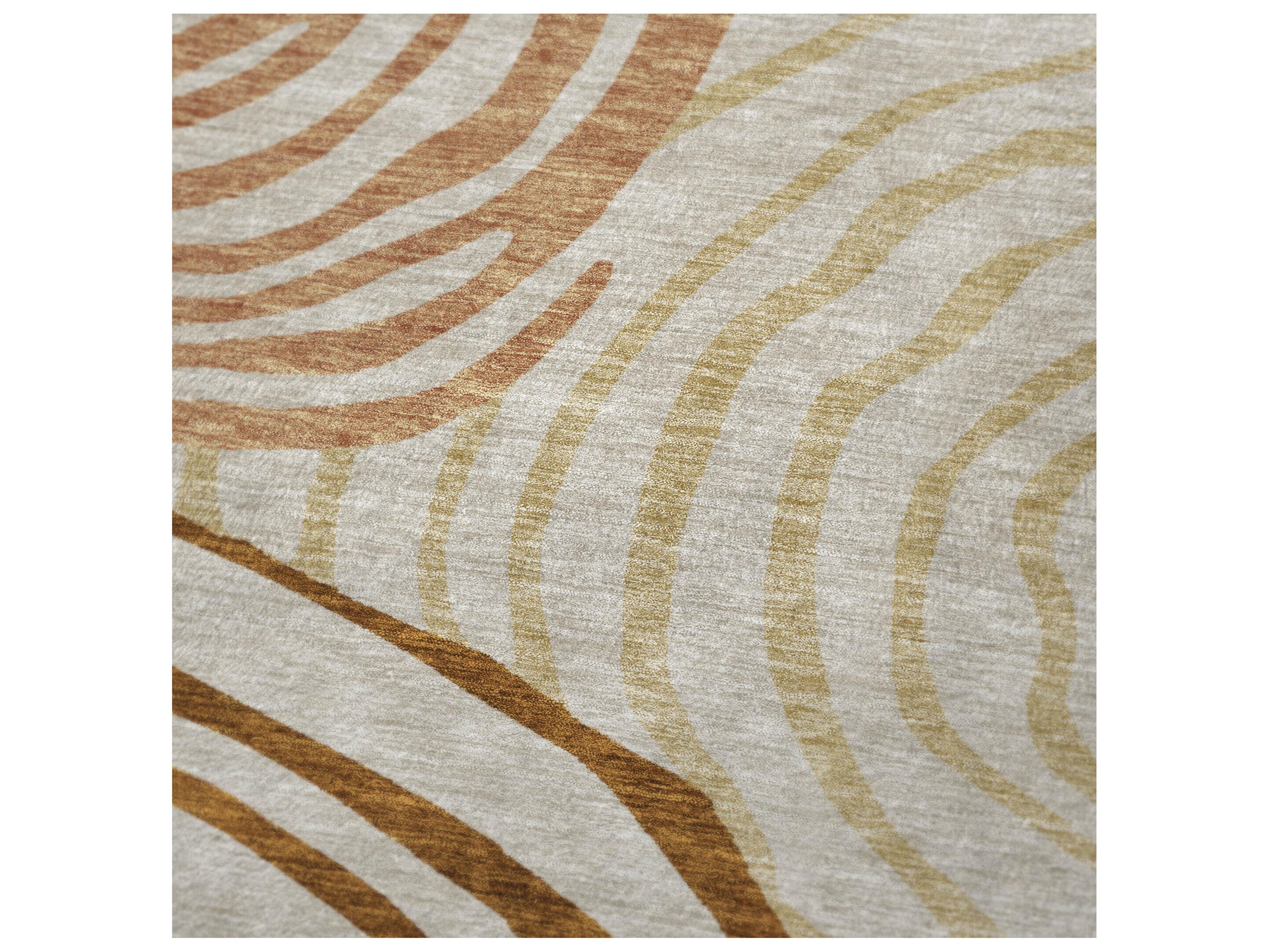 Dalyn Sherpa Orange Polyester Throw