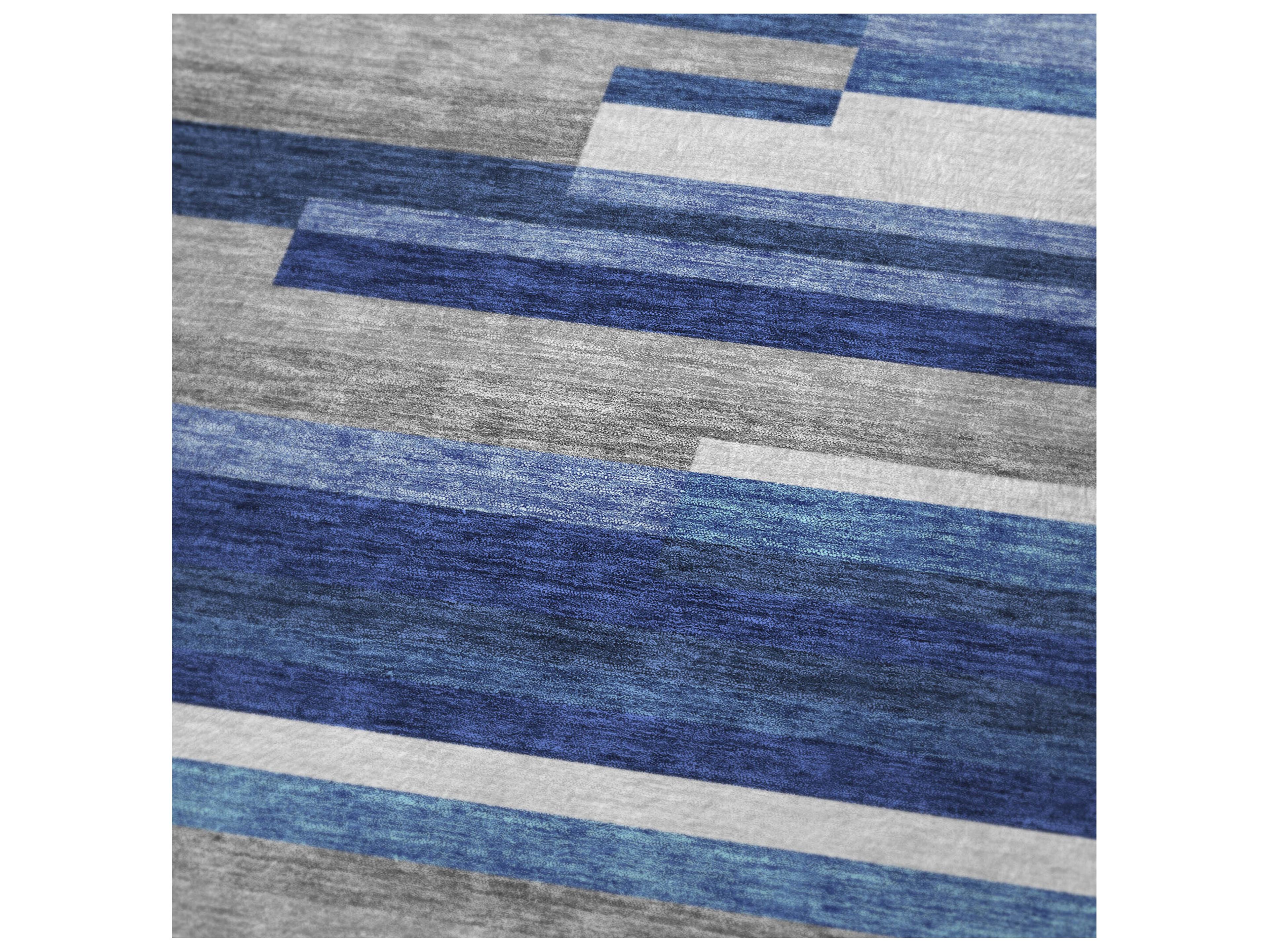 Dalyn Sherpa Blue Polyester Throw