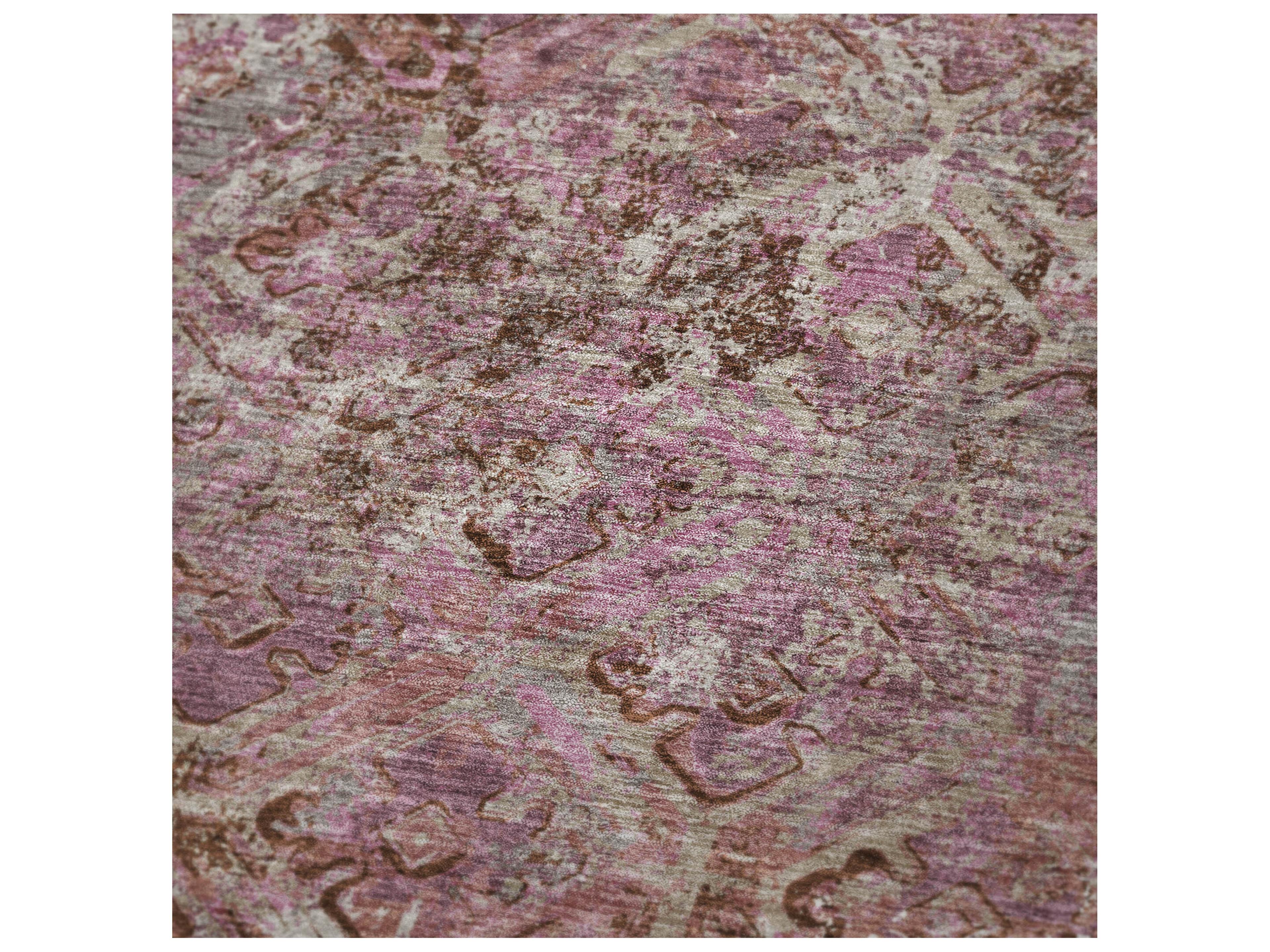 Dalyn Sherpa Pink Polyester Throw