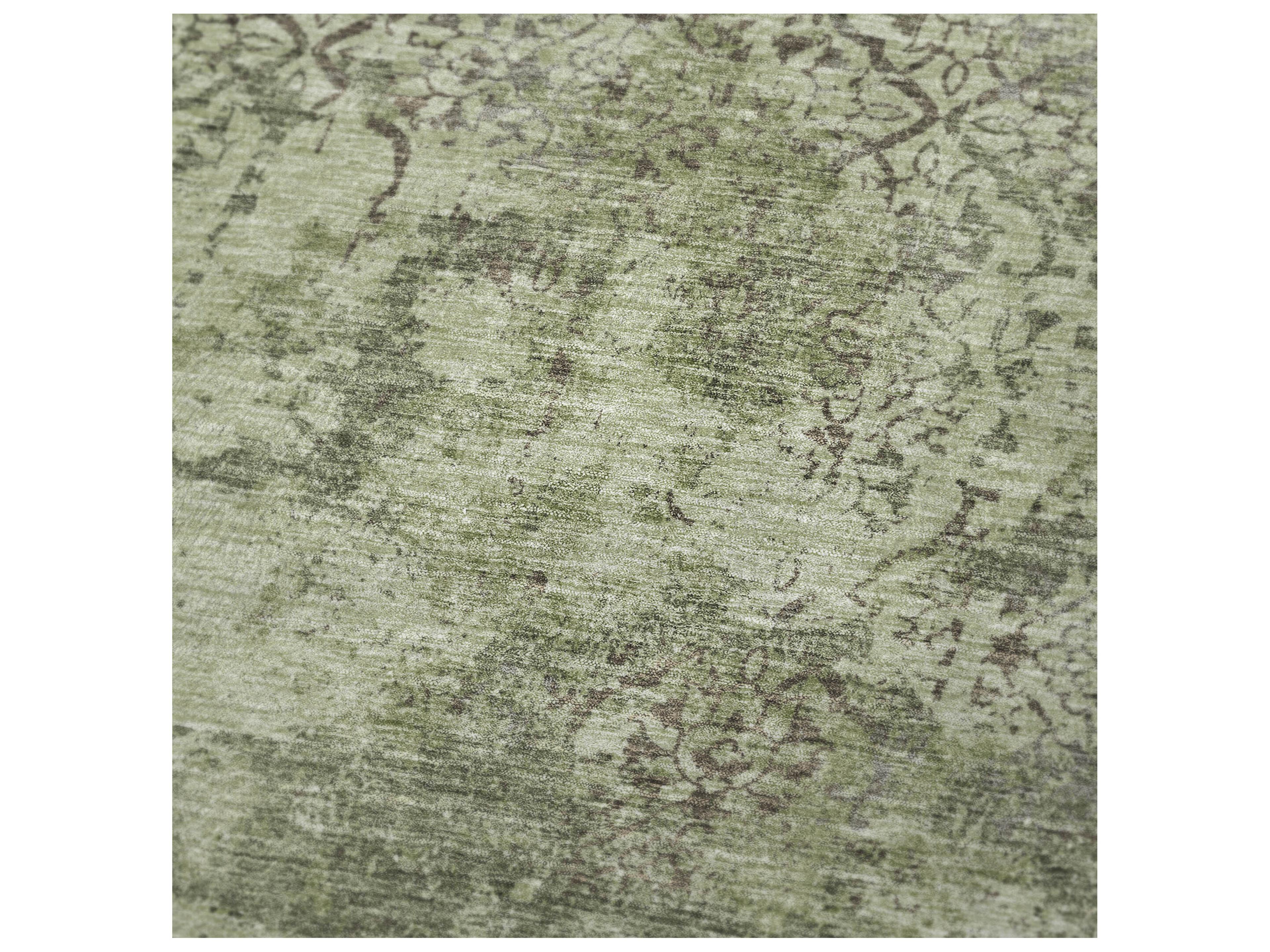 Dalyn Sherpa Green Polyester Throw