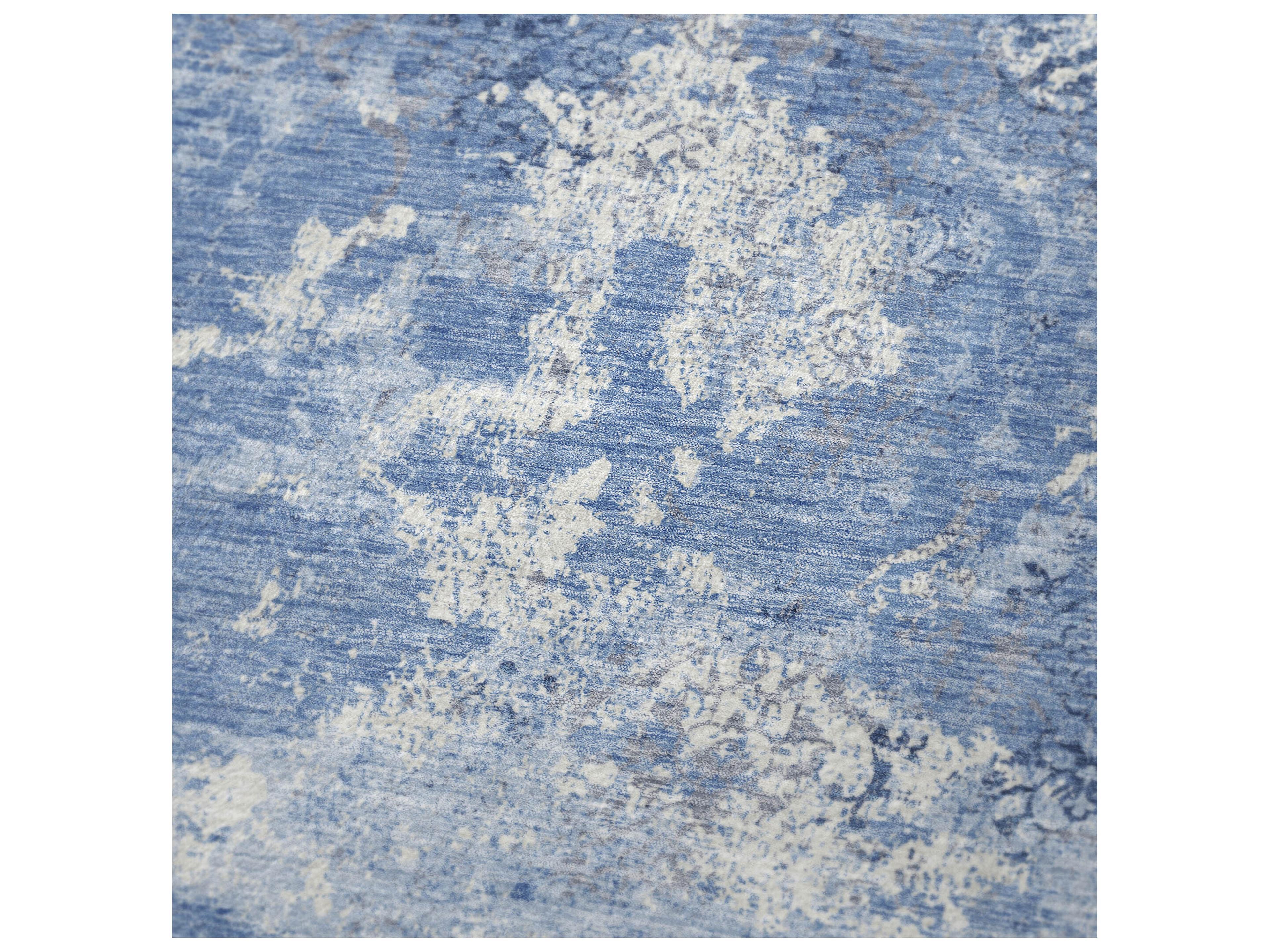 Dalyn Sherpa Blue Polyester Throw