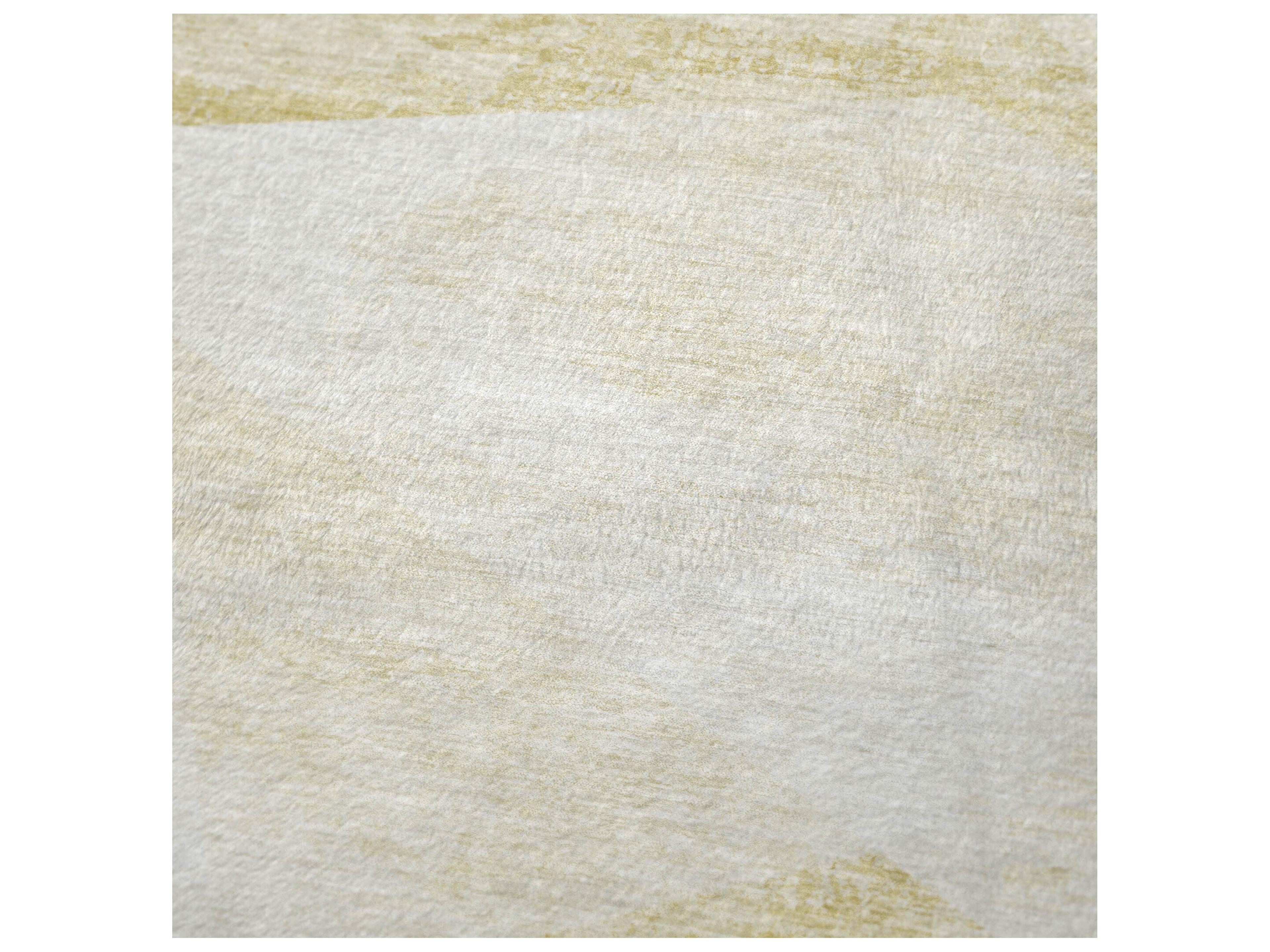 Dalyn Sherpa Gold Polyester Throw