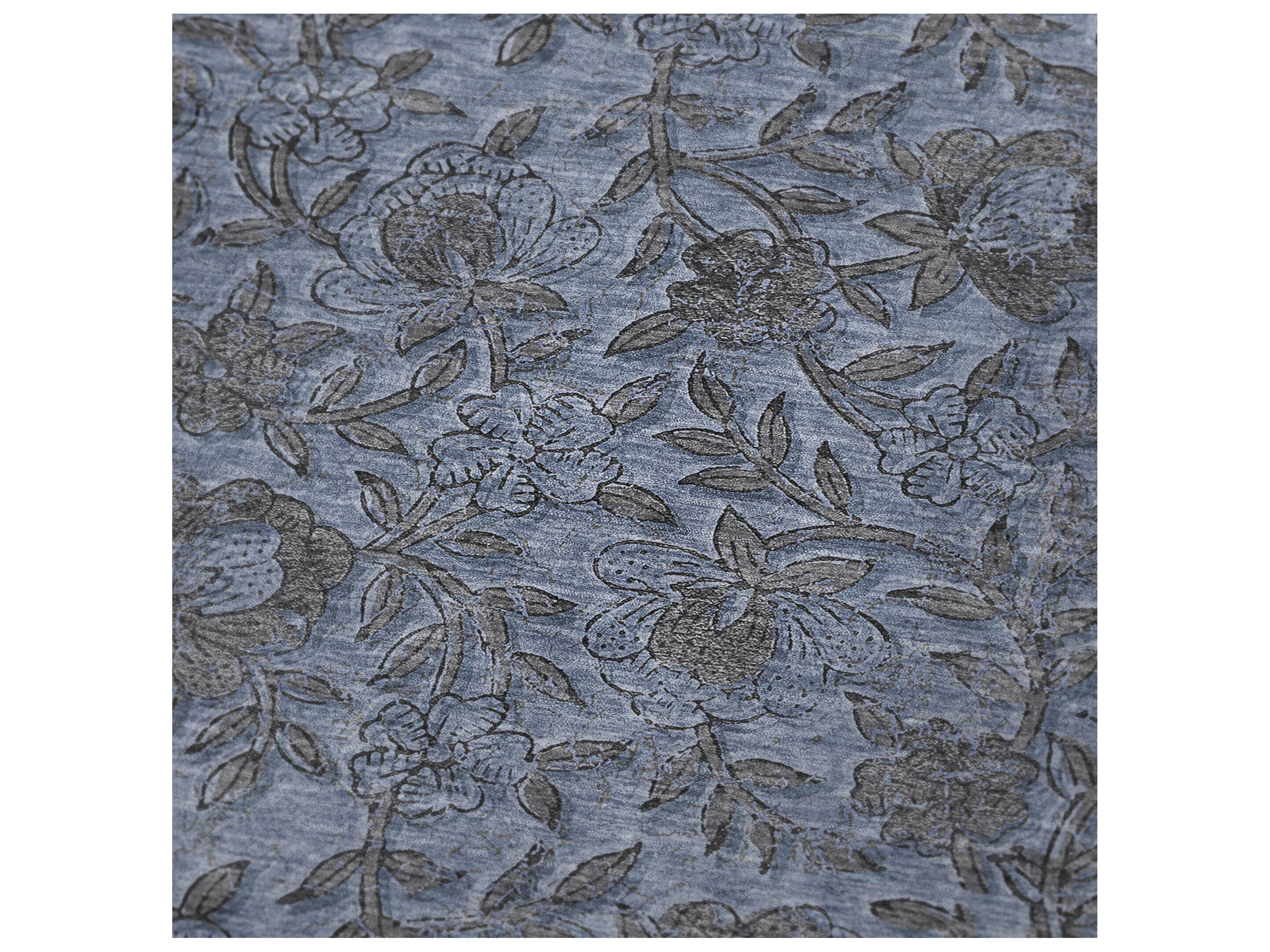 Dalyn Sherpa Blue Polyester Throw