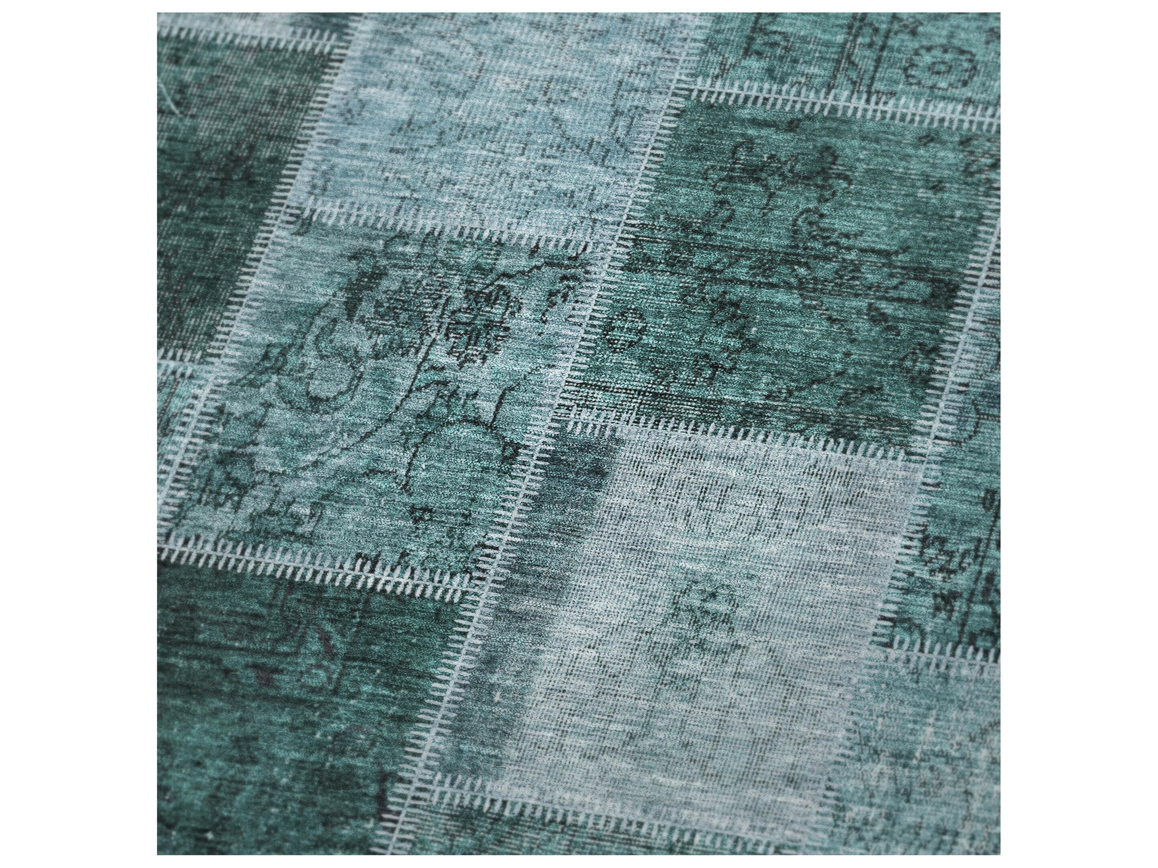 Dalyn Sherpa Teal Polyester Throw