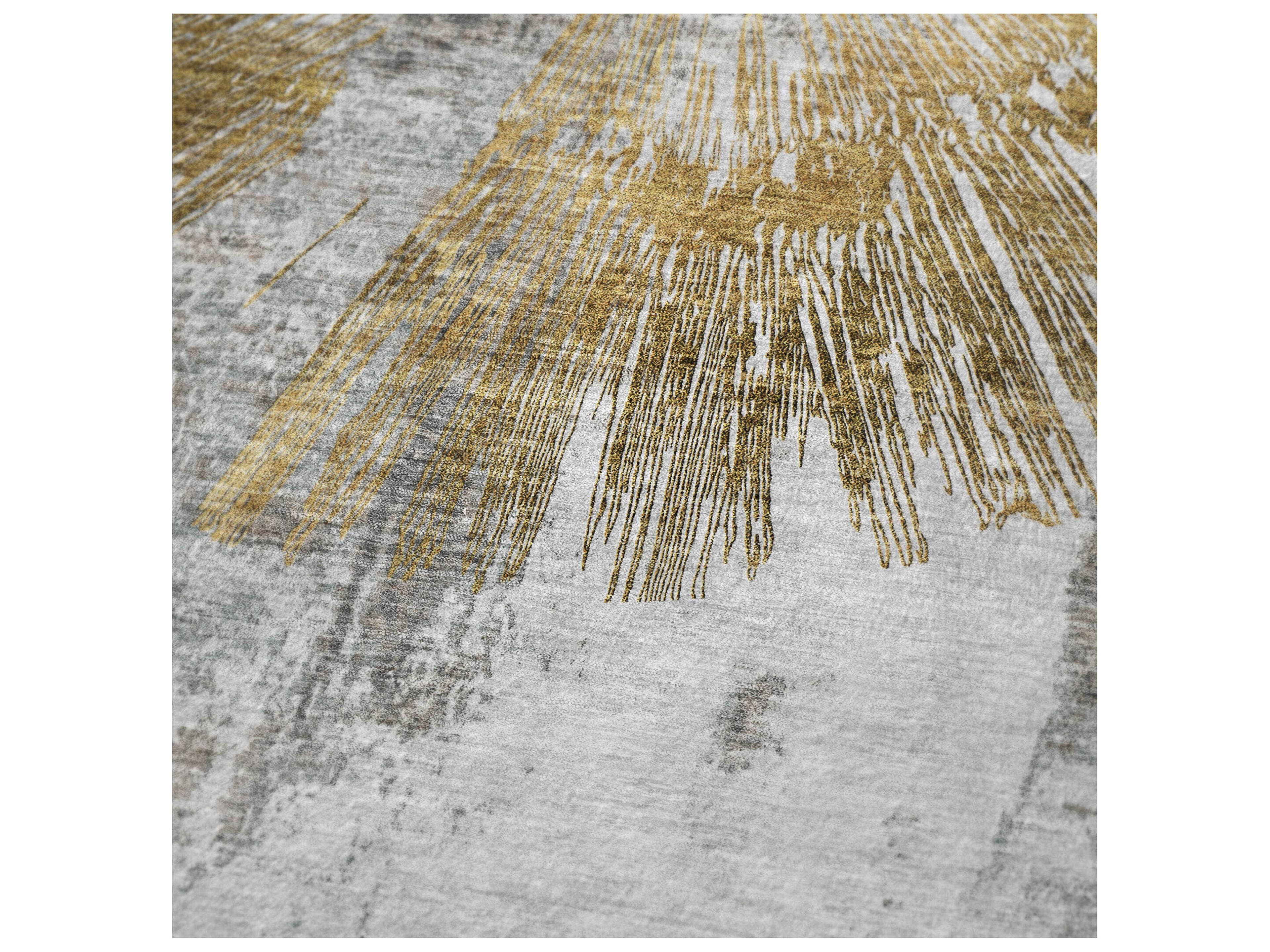 Dalyn Sherpa Gold Polyester Throw