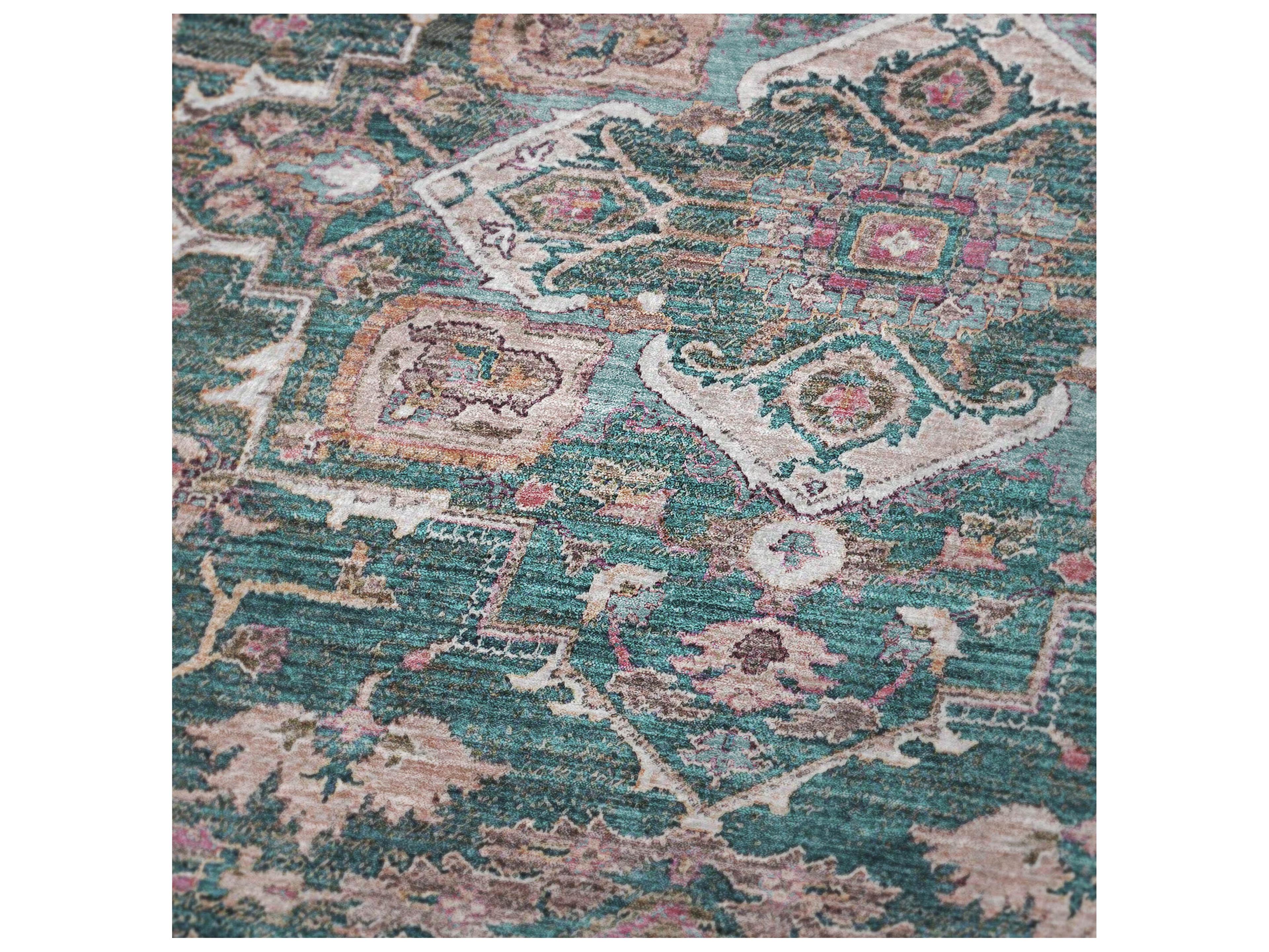 Dalyn Sherpa Green Polyester Throw