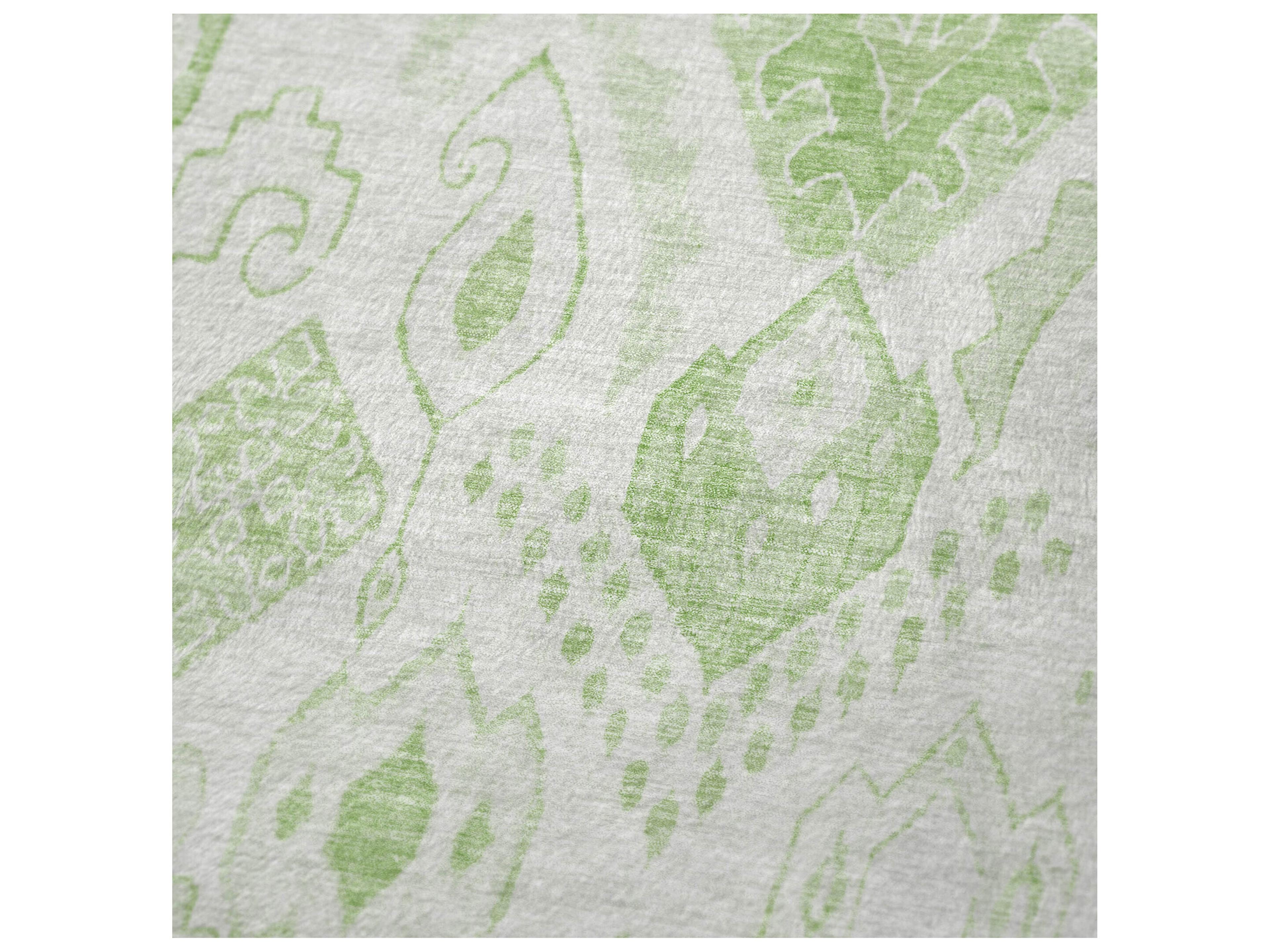 Dalyn Sherpa Green Polyester Throw