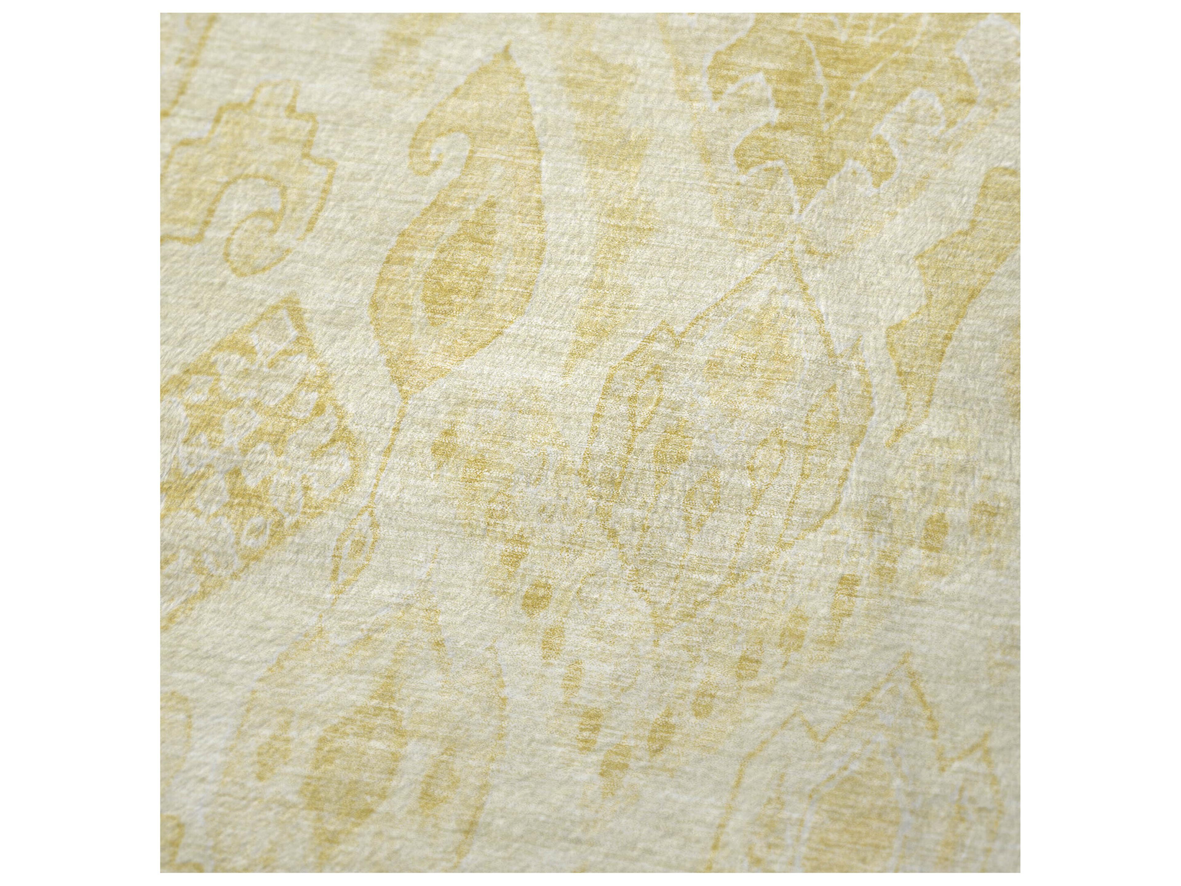 Dalyn Sherpa Gold Polyester Throw