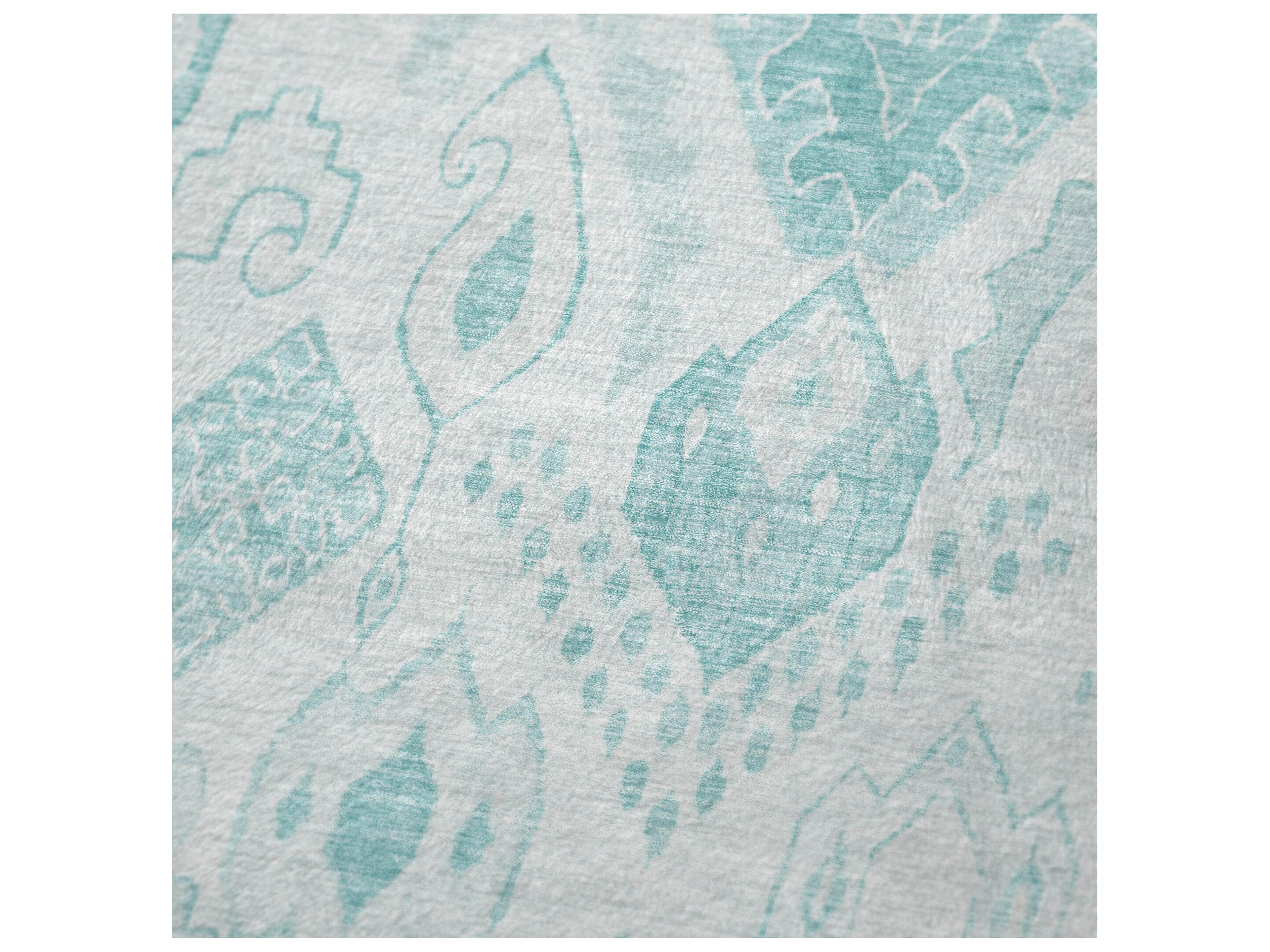 Dalyn Sherpa Teal Polyester Throw
