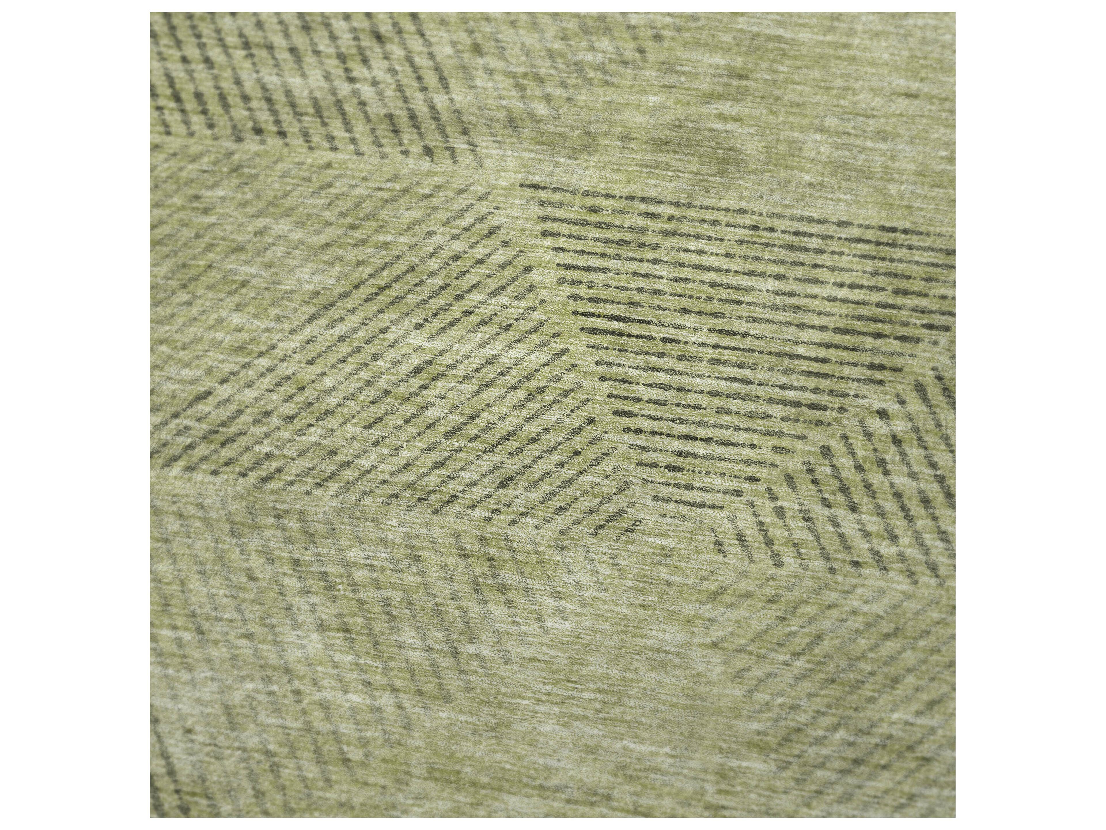 Dalyn Sherpa Green Polyester Throw