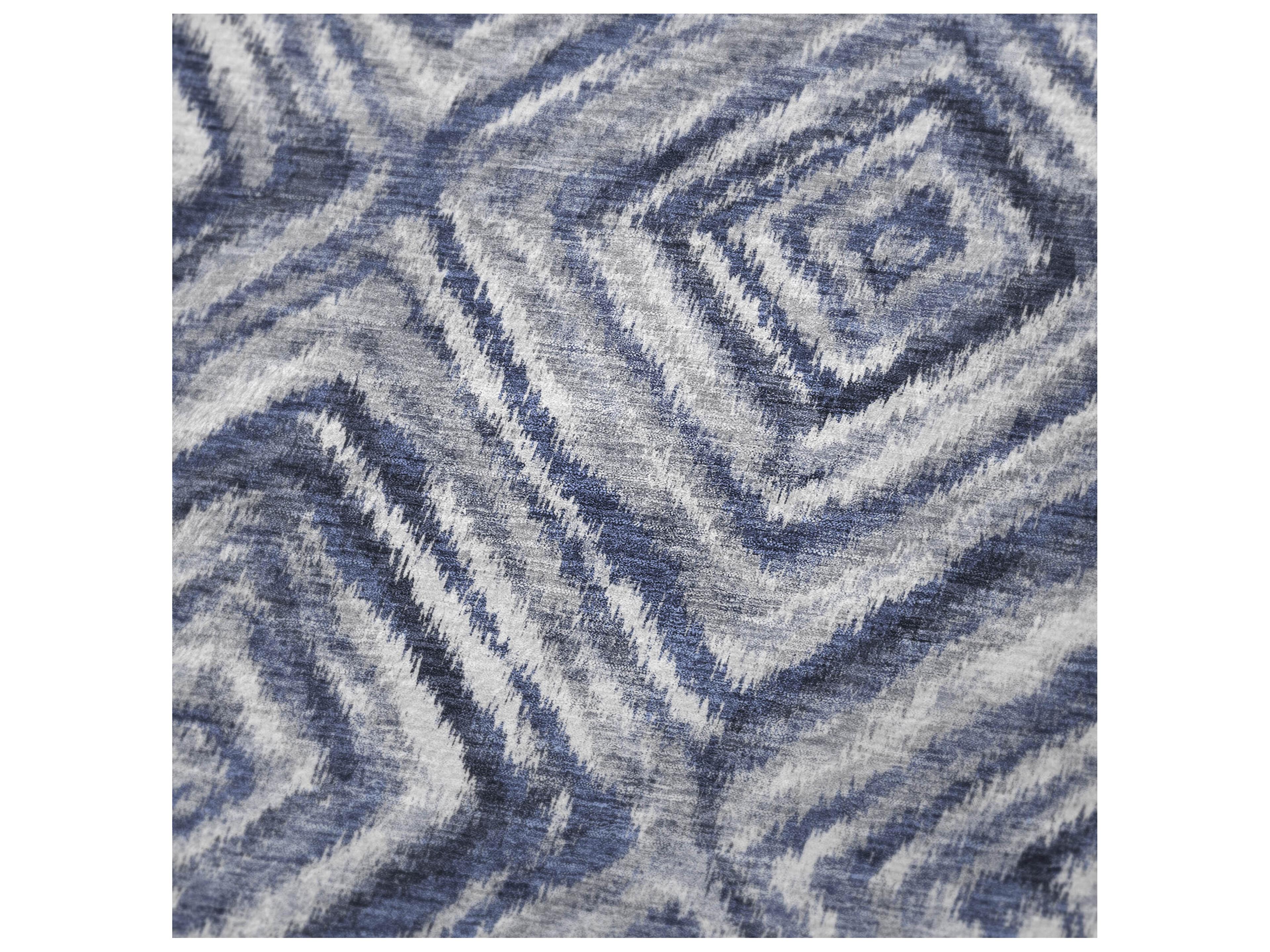 Dalyn Sherpa Blue Polyester Throw