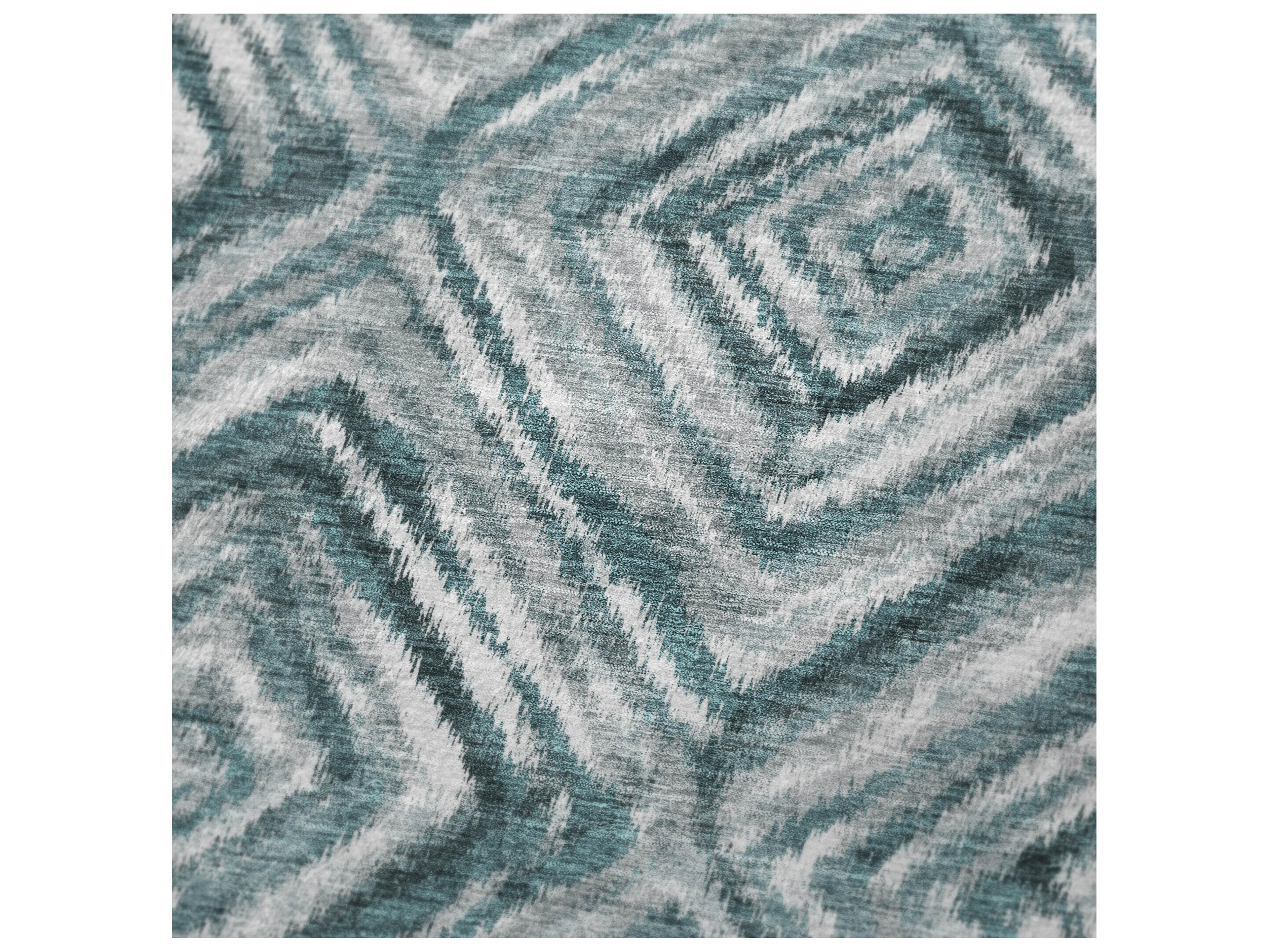 Dalyn Sherpa Teal Polyester Throw