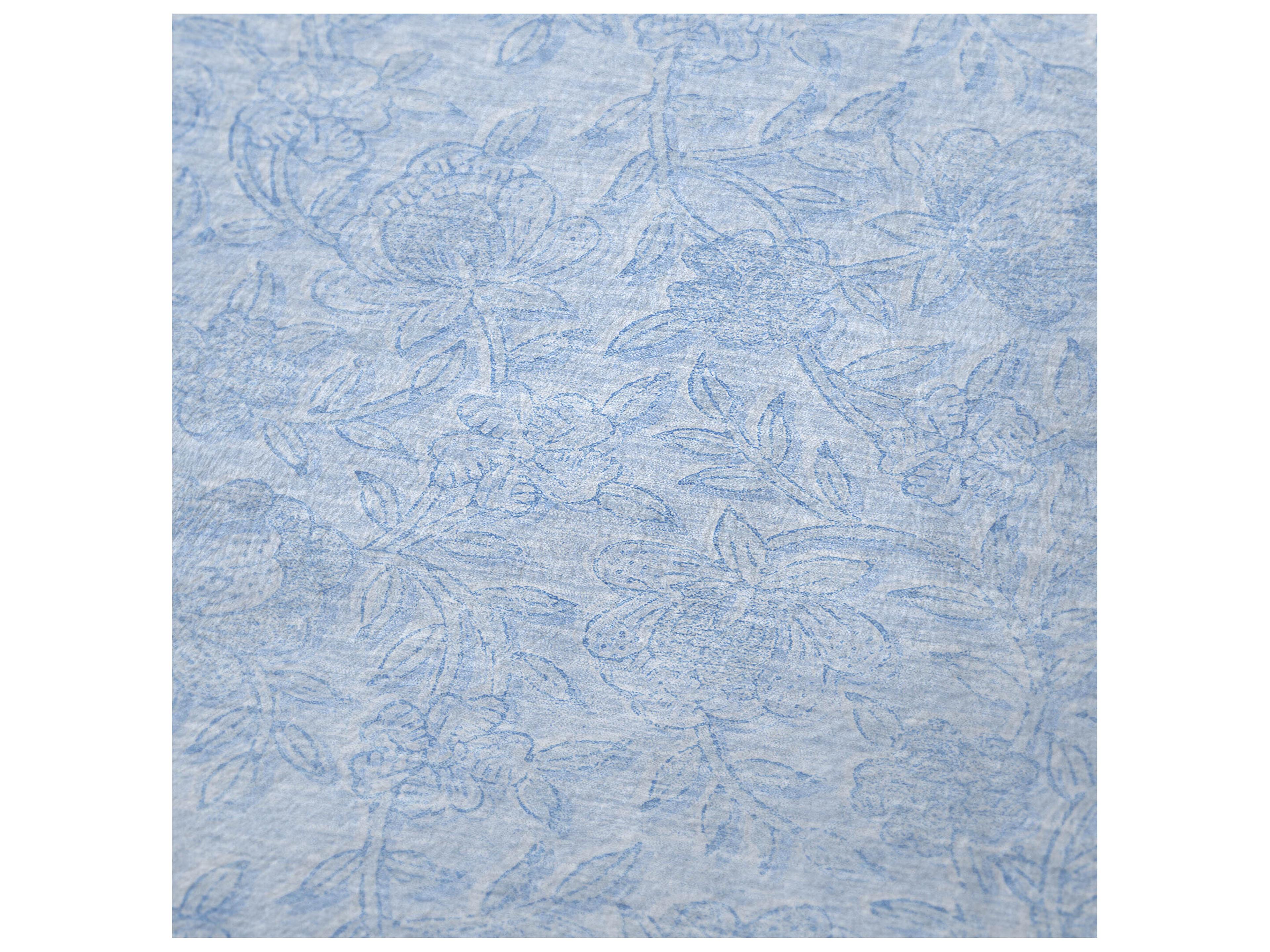 Dalyn Sherpa Blue Polyester Throw