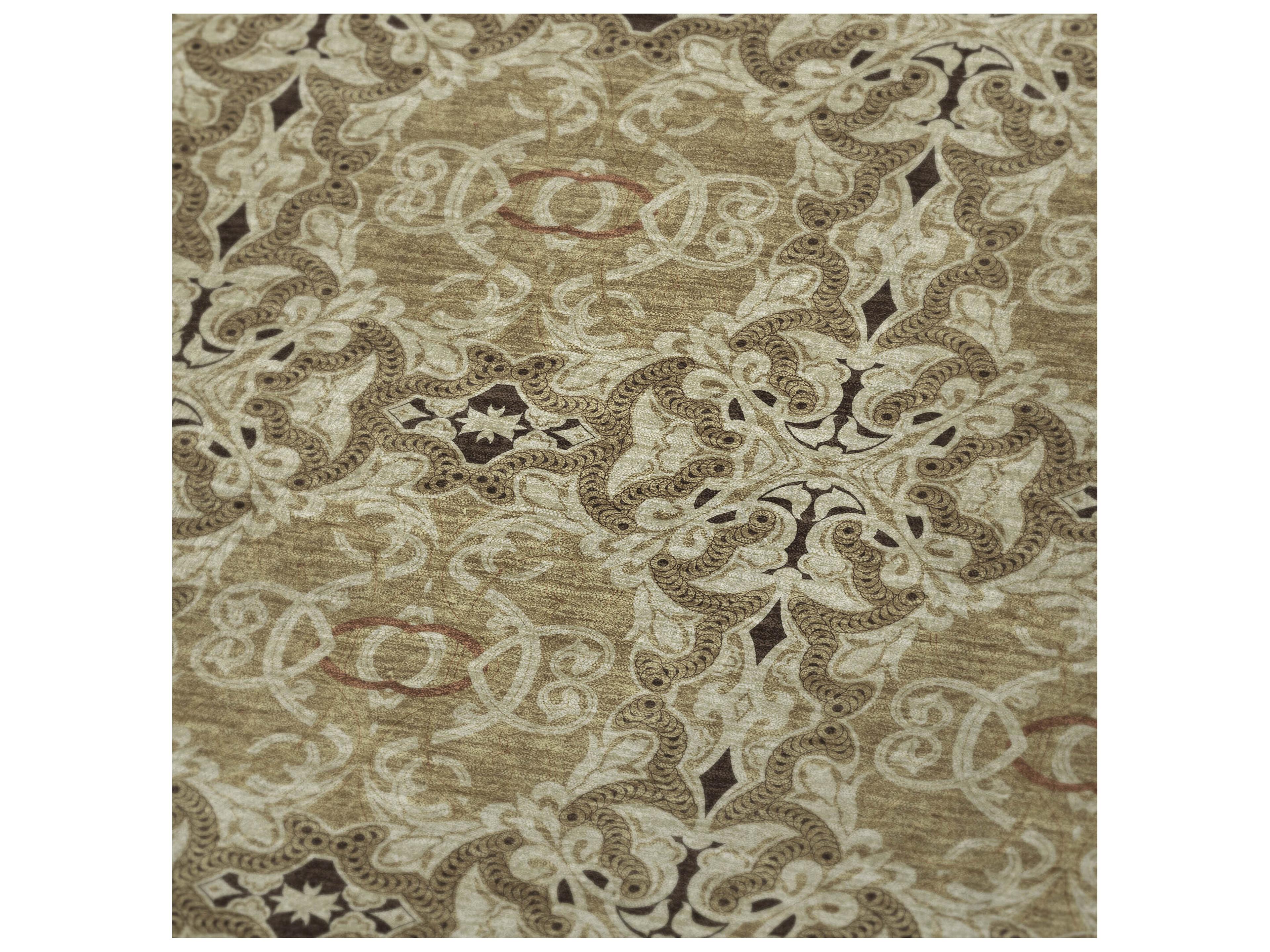 Dalyn Sherpa Brown Polyester Throw
