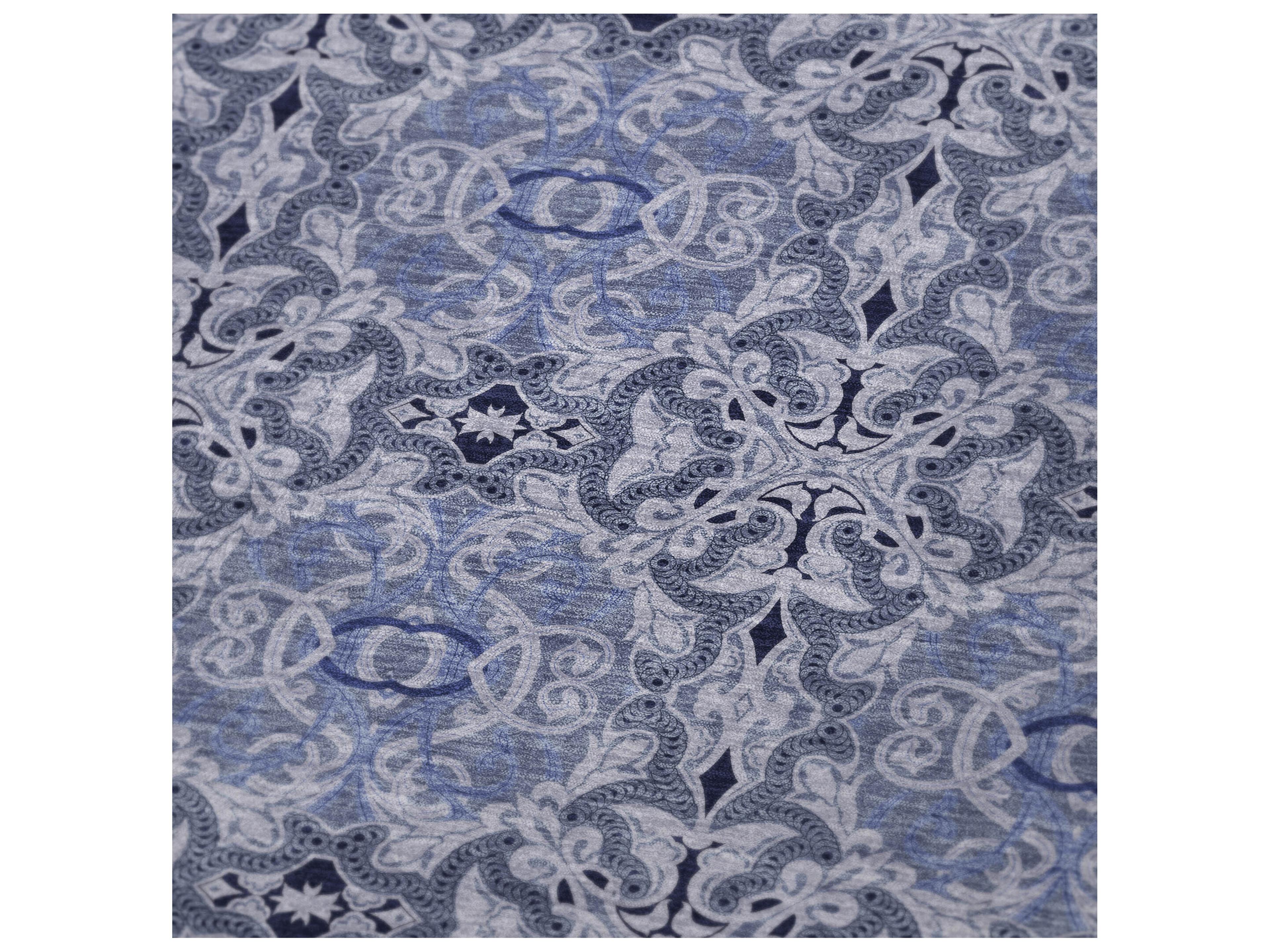 Dalyn Sherpa Blue Polyester Throw