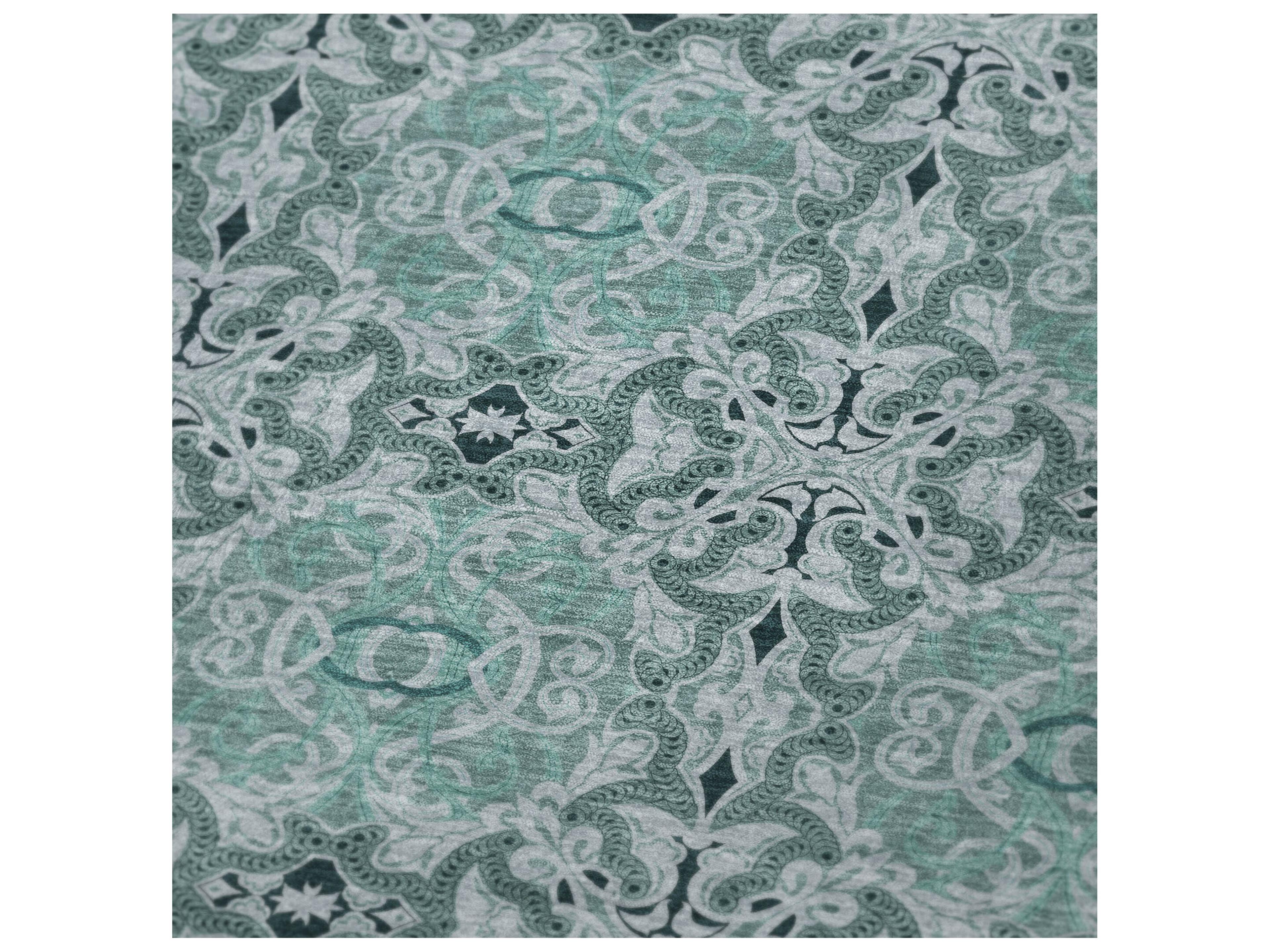 Dalyn Sherpa Teal Polyester Throw