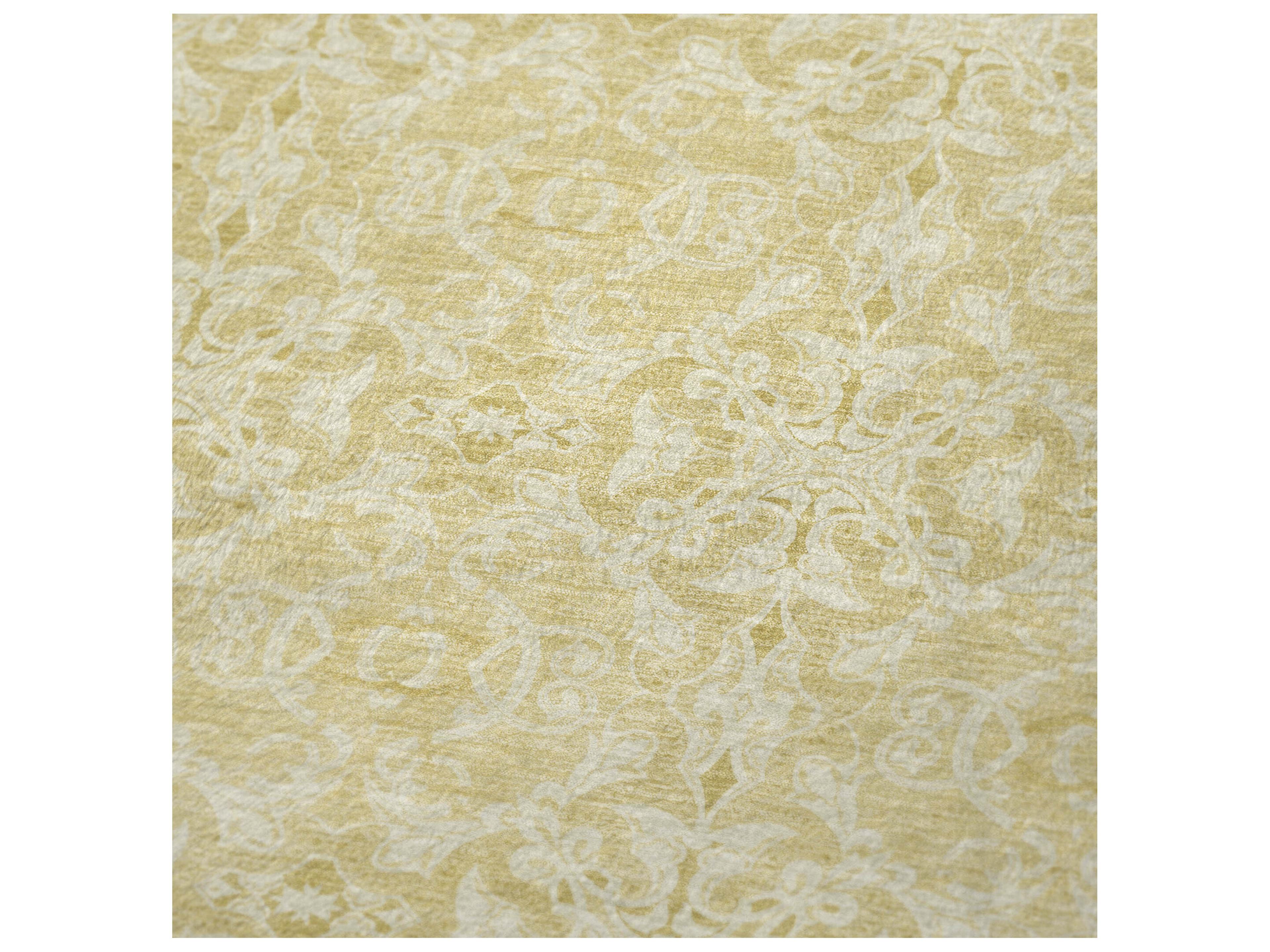 Dalyn Sherpa Gold Polyester Throw