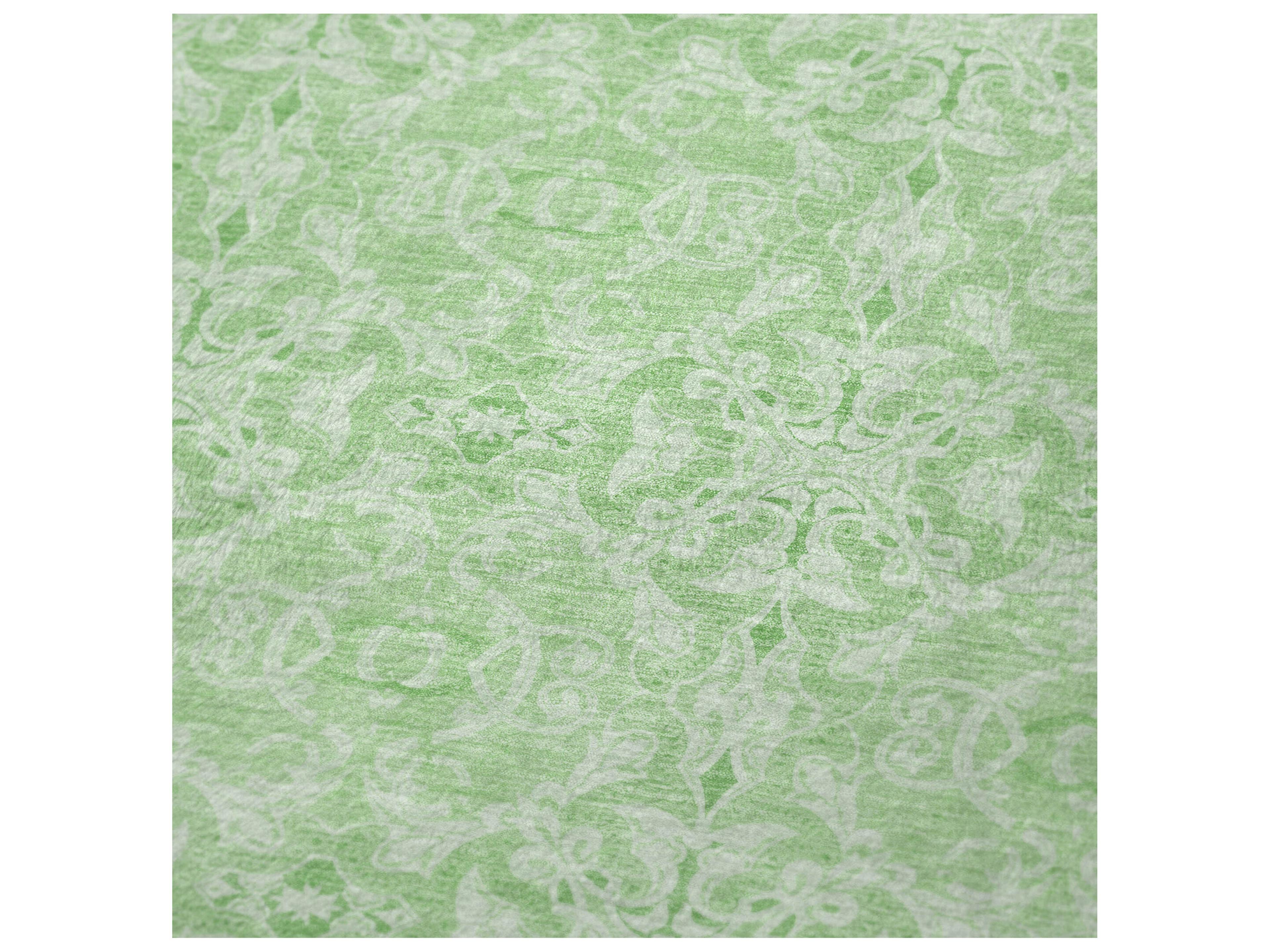 Dalyn Sherpa Green Polyester Throw