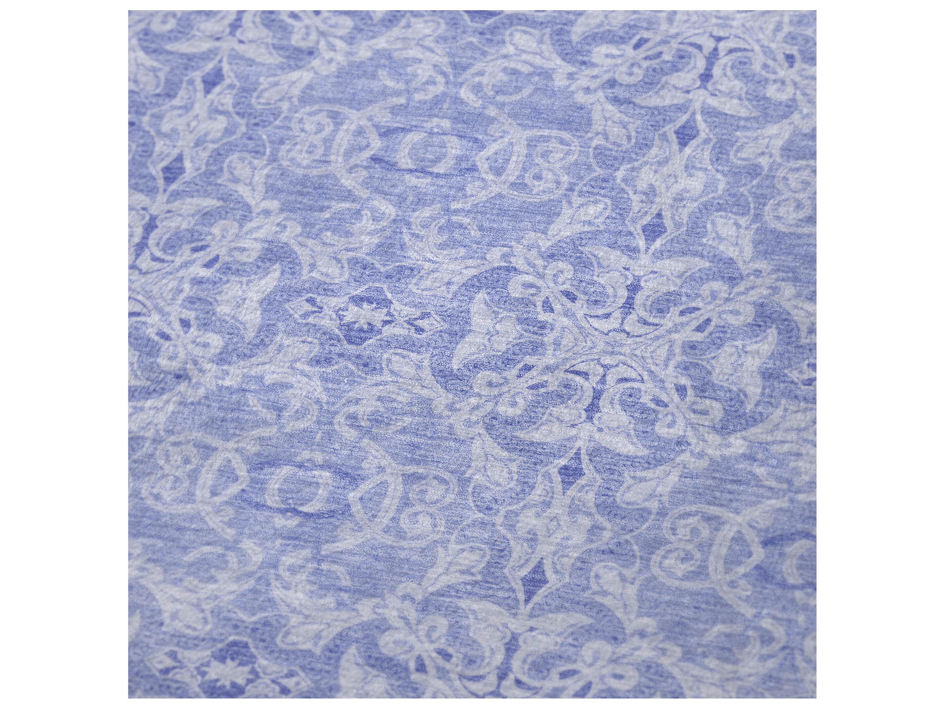 Dalyn Sherpa Blue Polyester Throw
