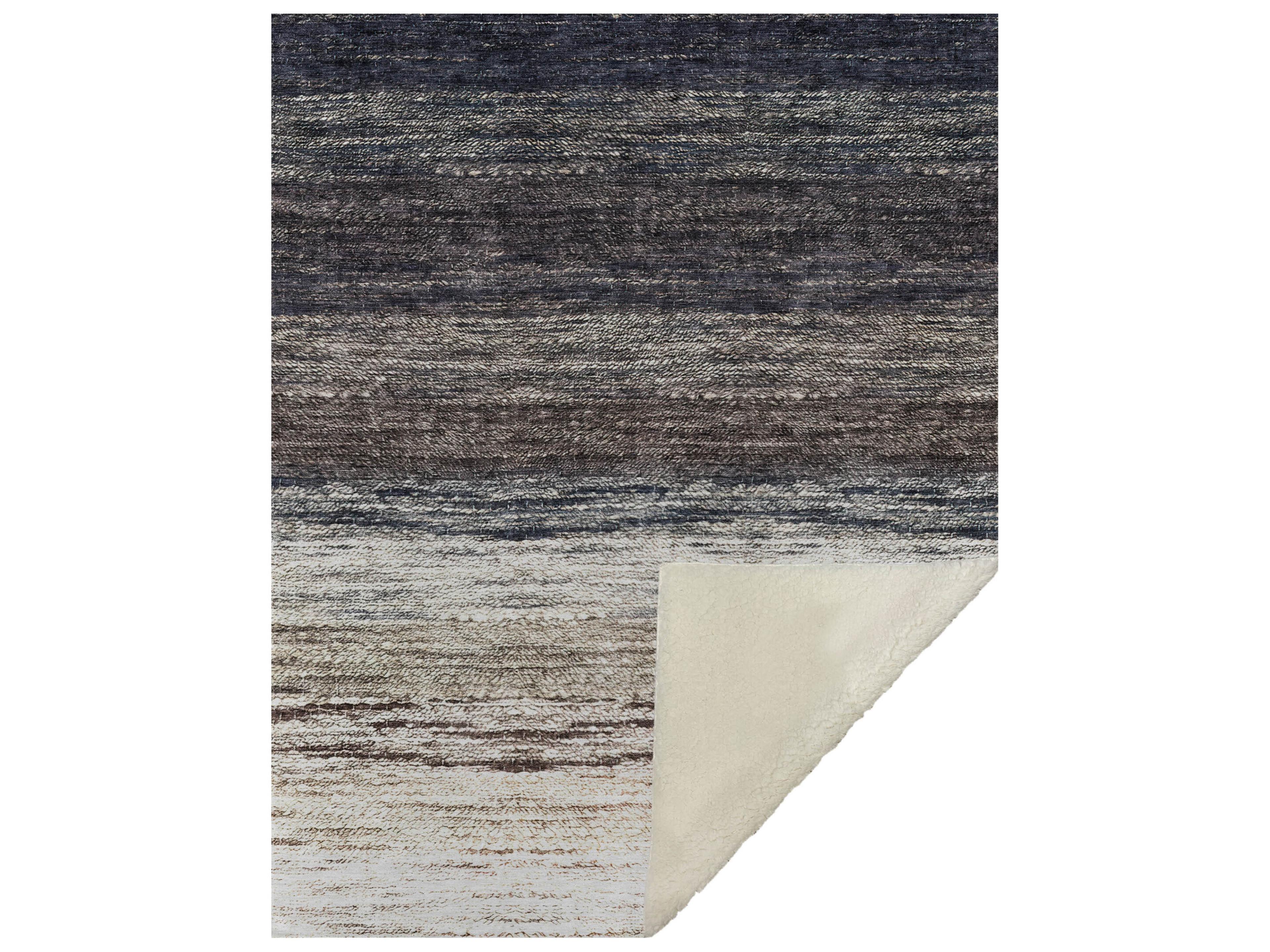 Sherpa Brown Polyester Throw