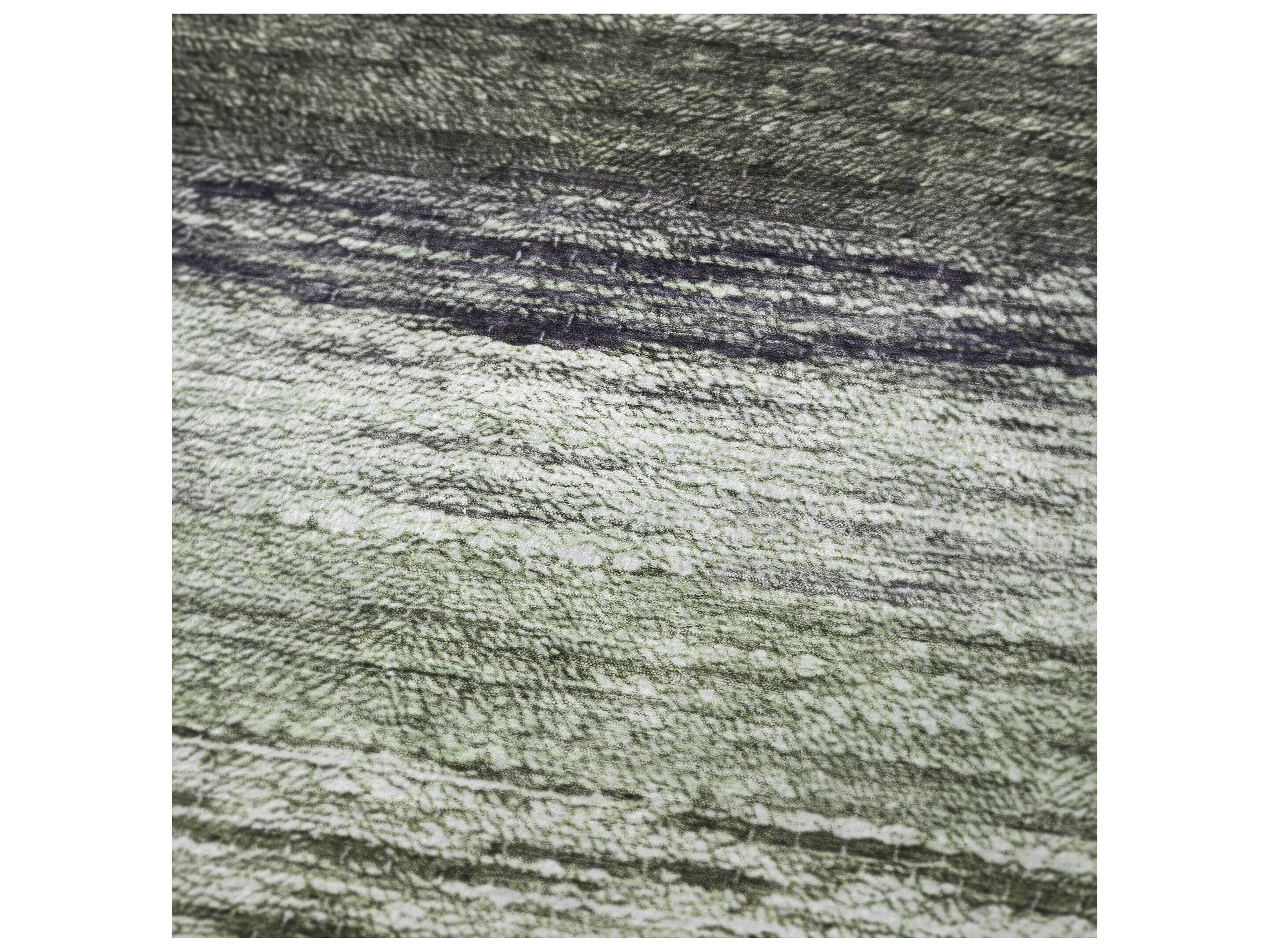 Dalyn Sherpa Green Polyester Throw