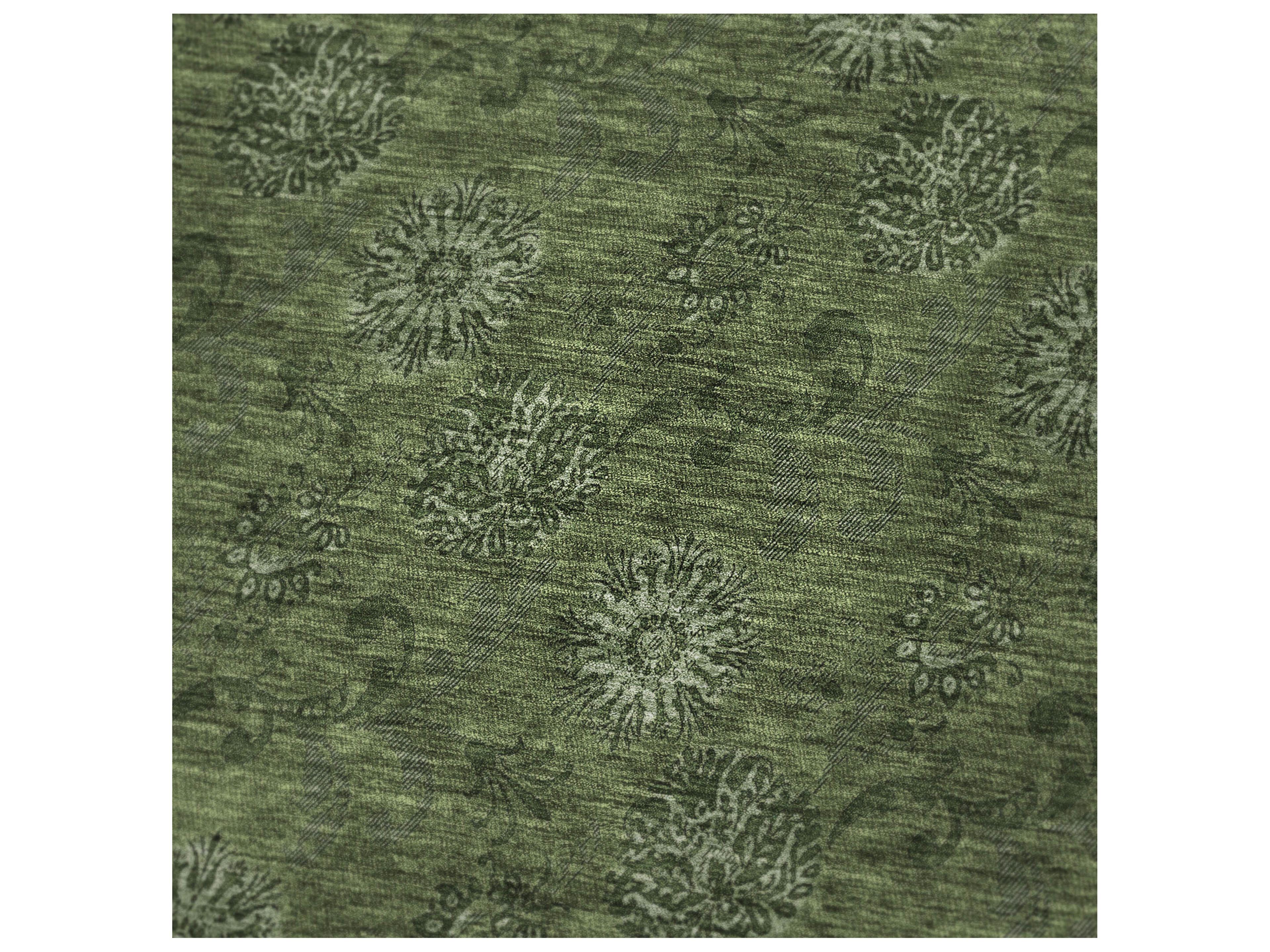 Dalyn Sherpa Green Polyester Throw
