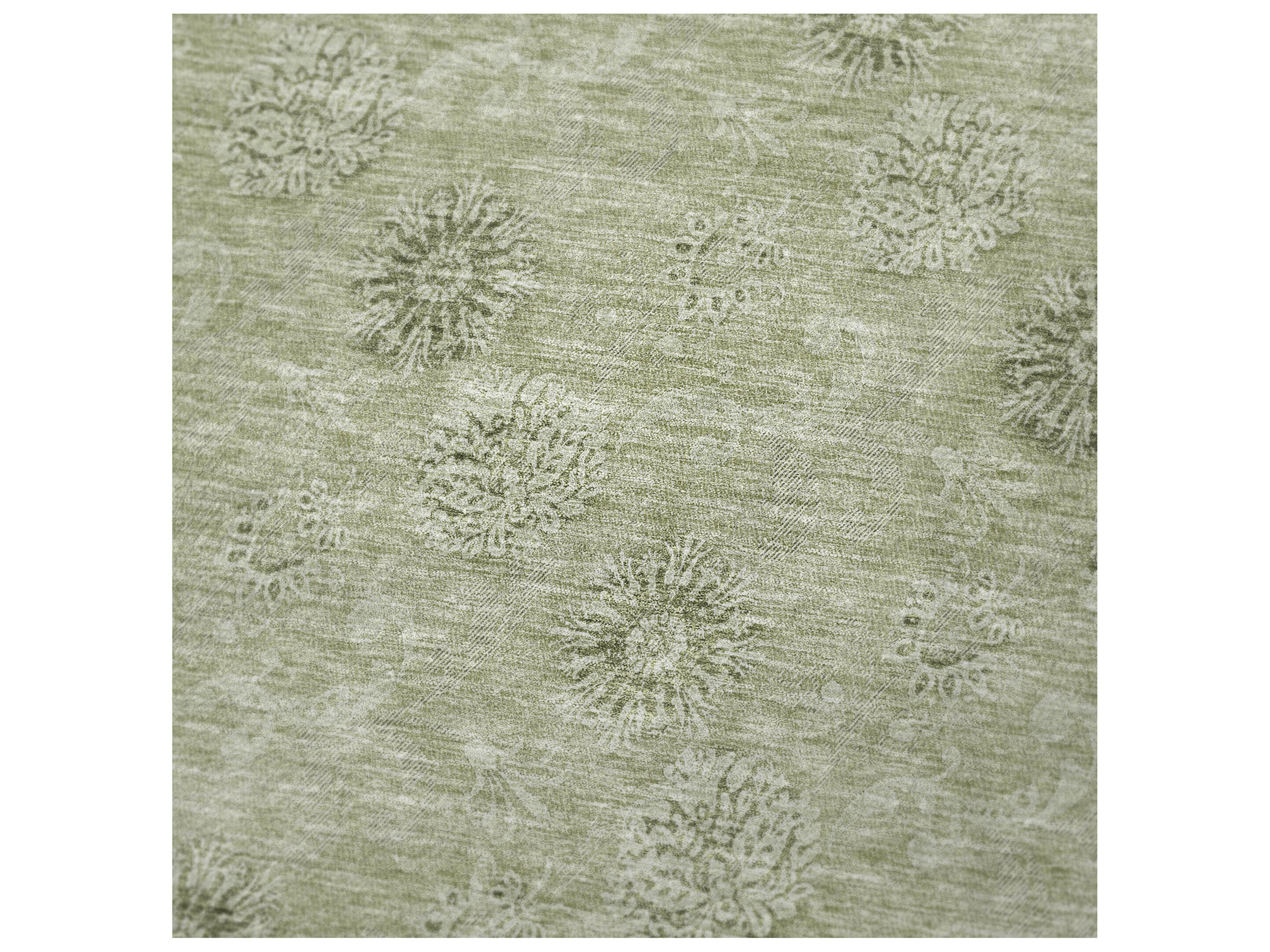 Dalyn Sherpa Green Polyester Throw