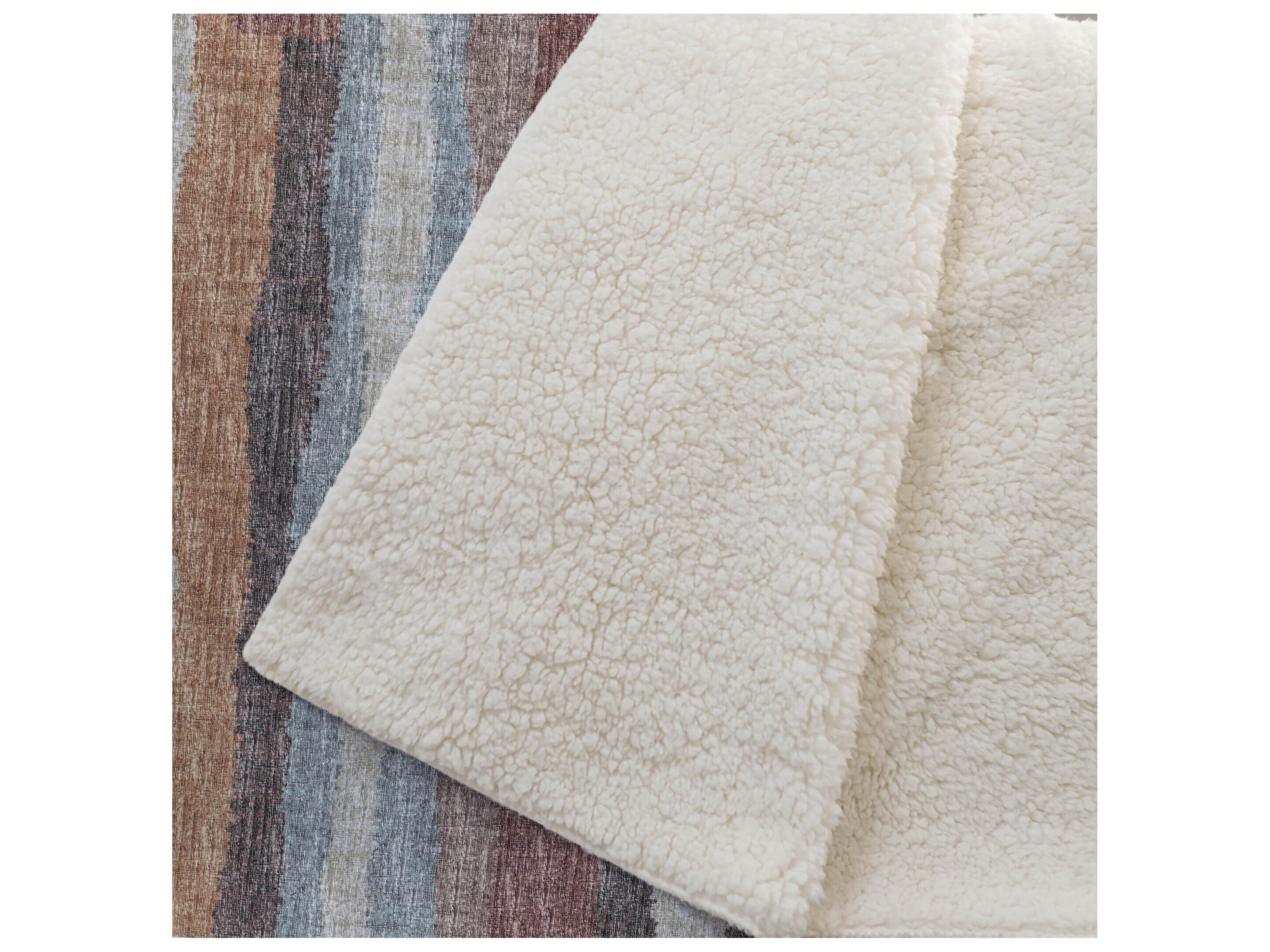 Dalyn Sherpa Multi Polyester Throw