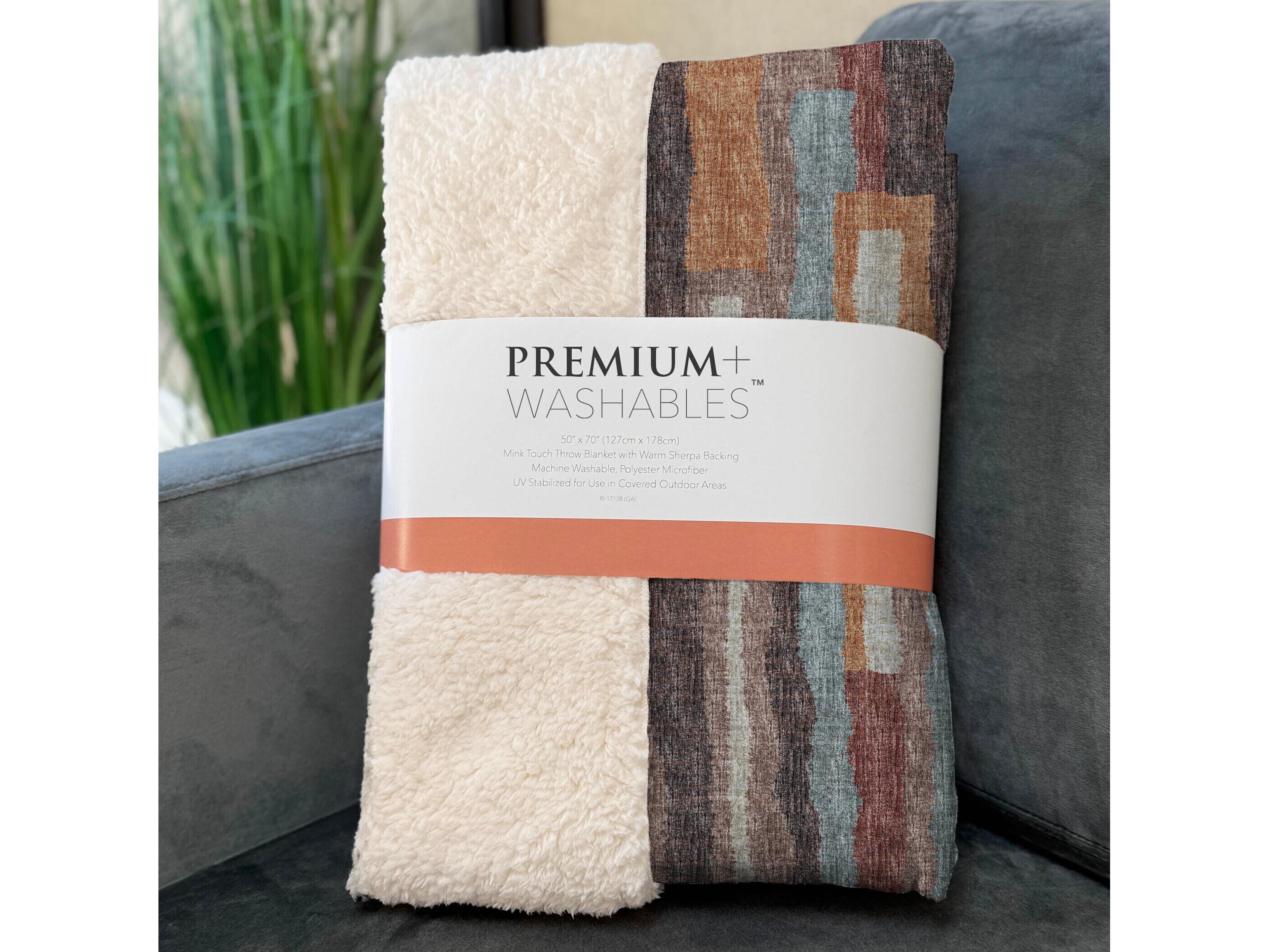 Dalyn Sherpa Multi Polyester Throw