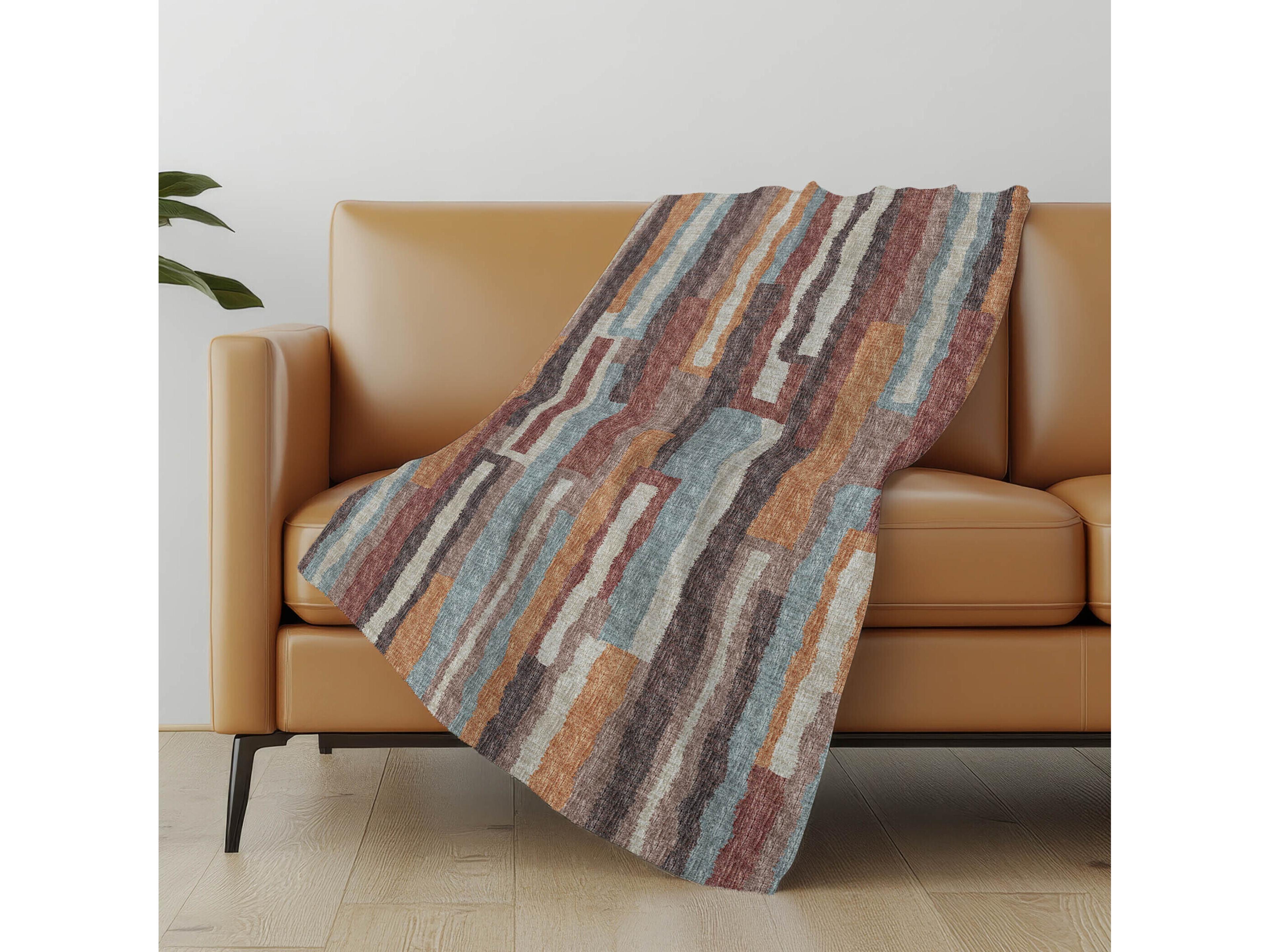 Dalyn Sherpa Multi Polyester Throw