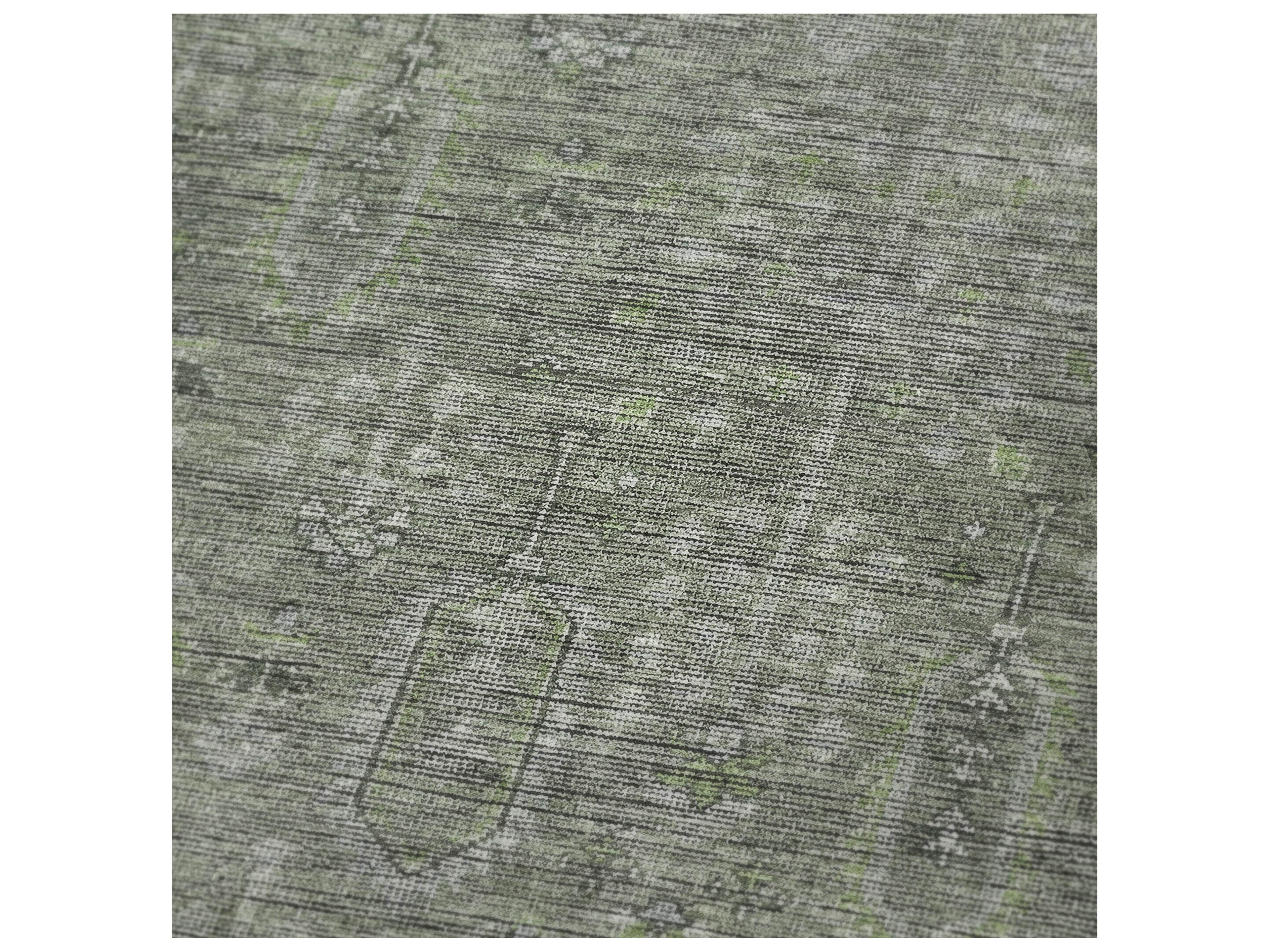 Dalyn Sherpa Green Polyester Throw