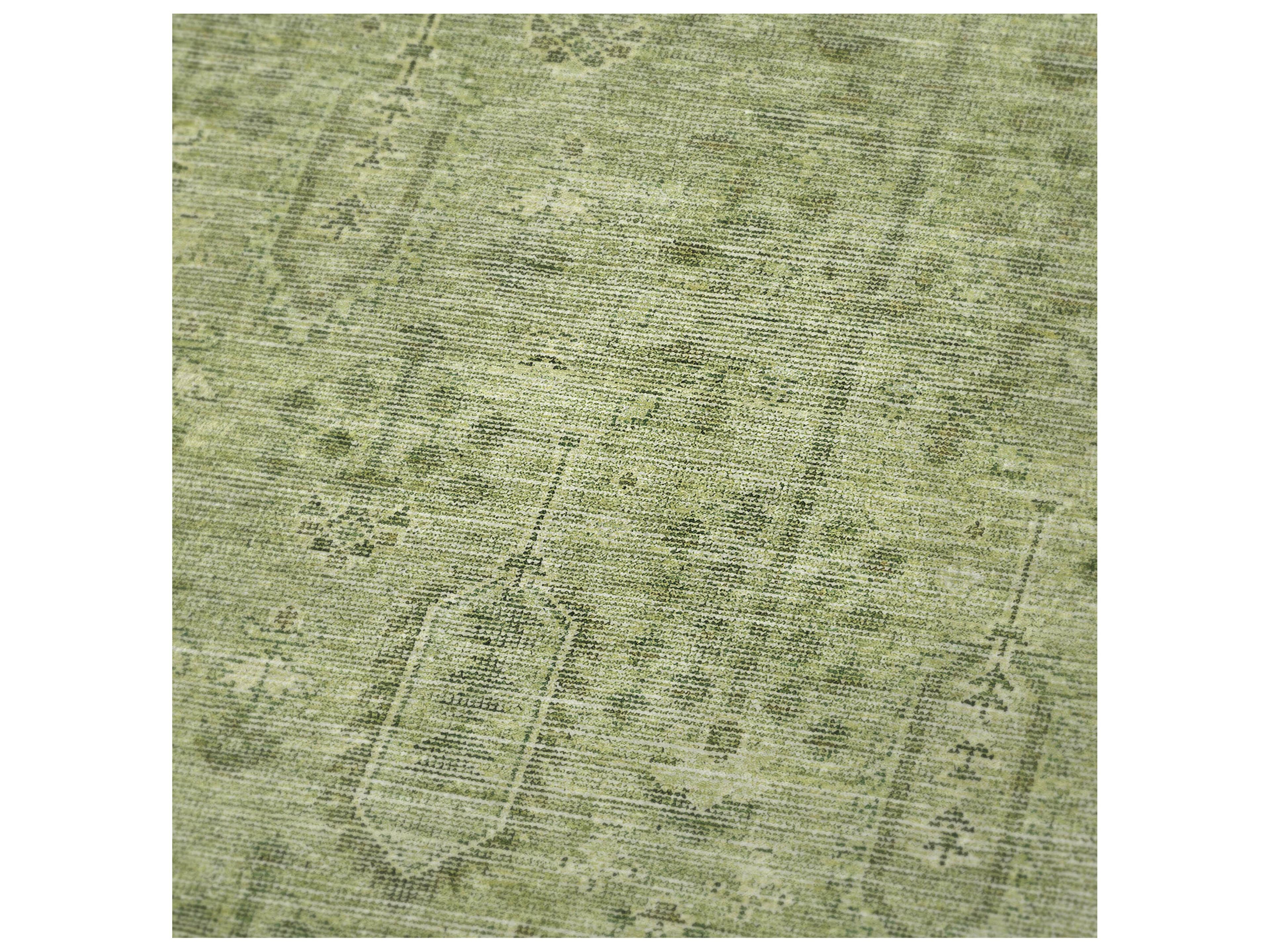 Dalyn Sherpa Green Polyester Throw