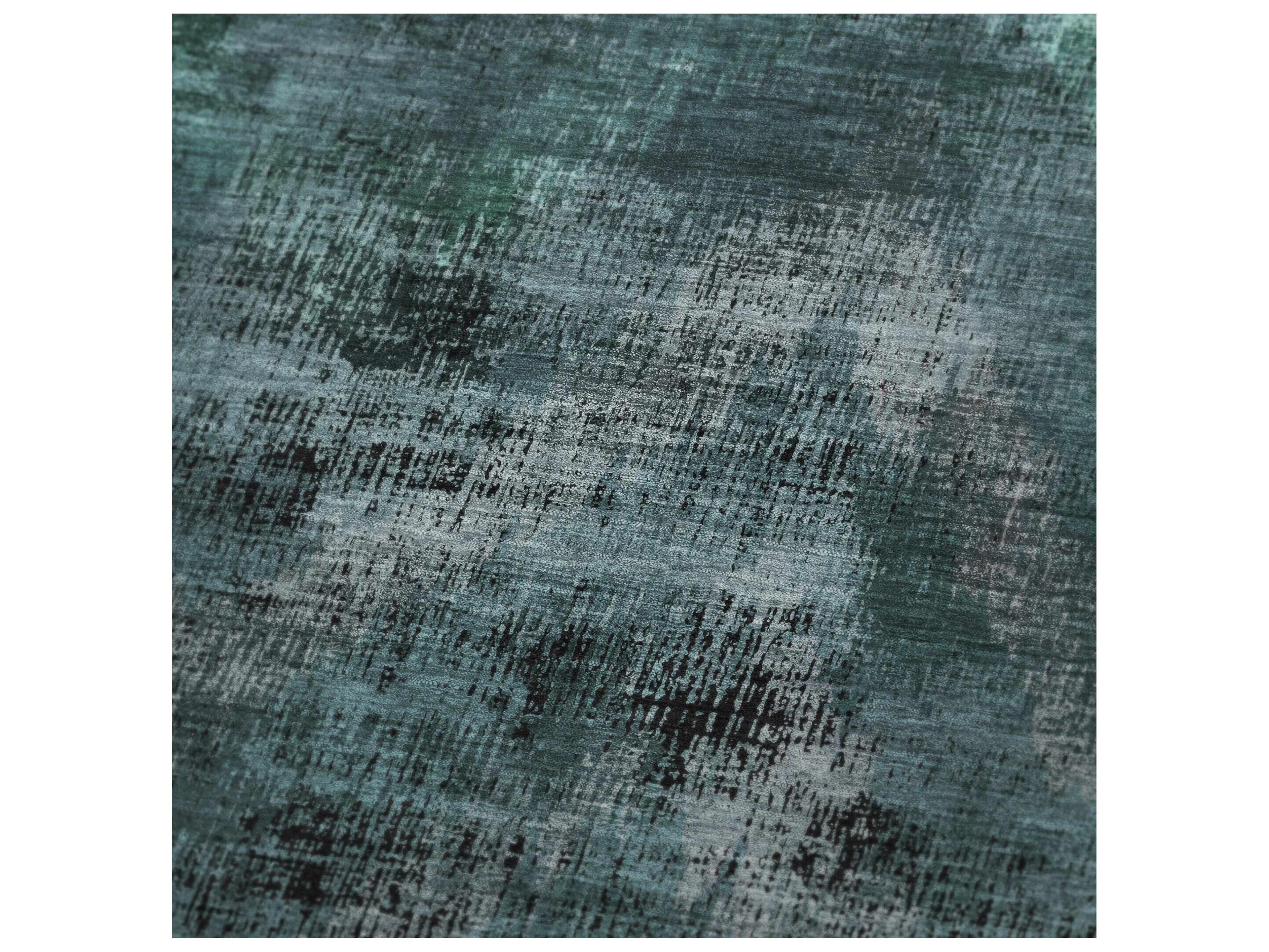 Dalyn Sherpa Green Polyester Throw