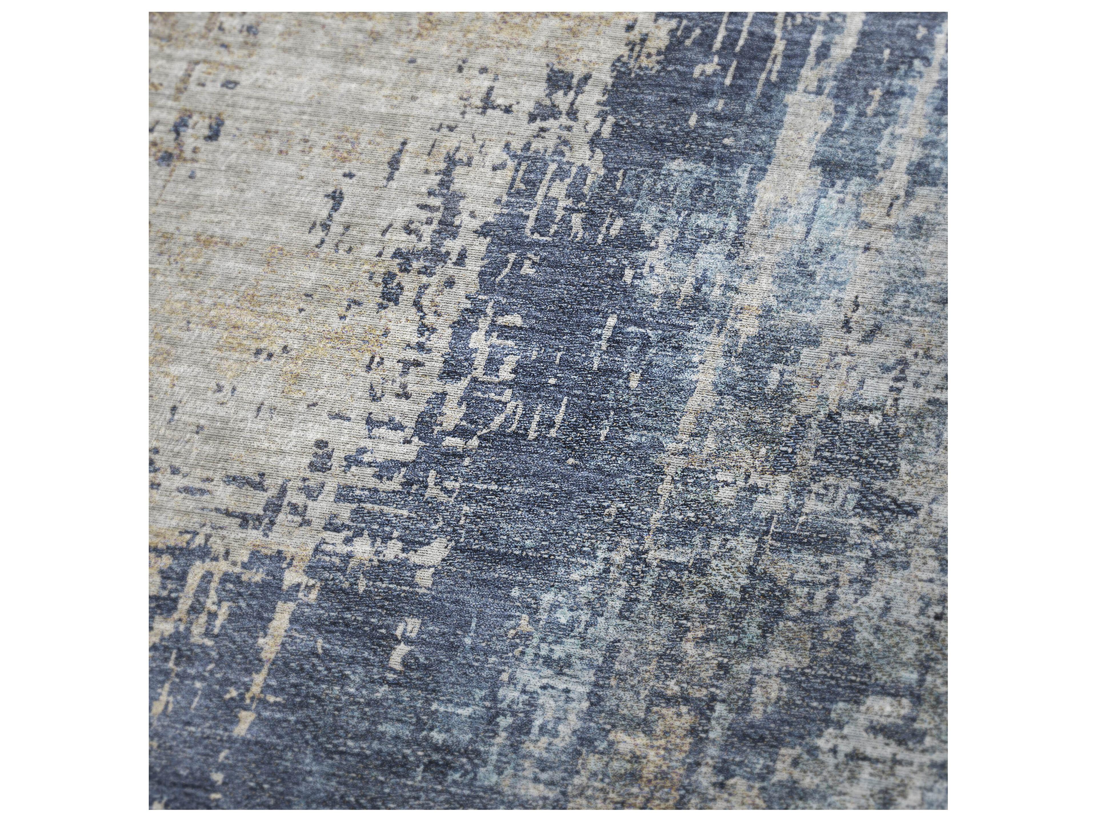 Dalyn Sherpa Blue Polyester Throw