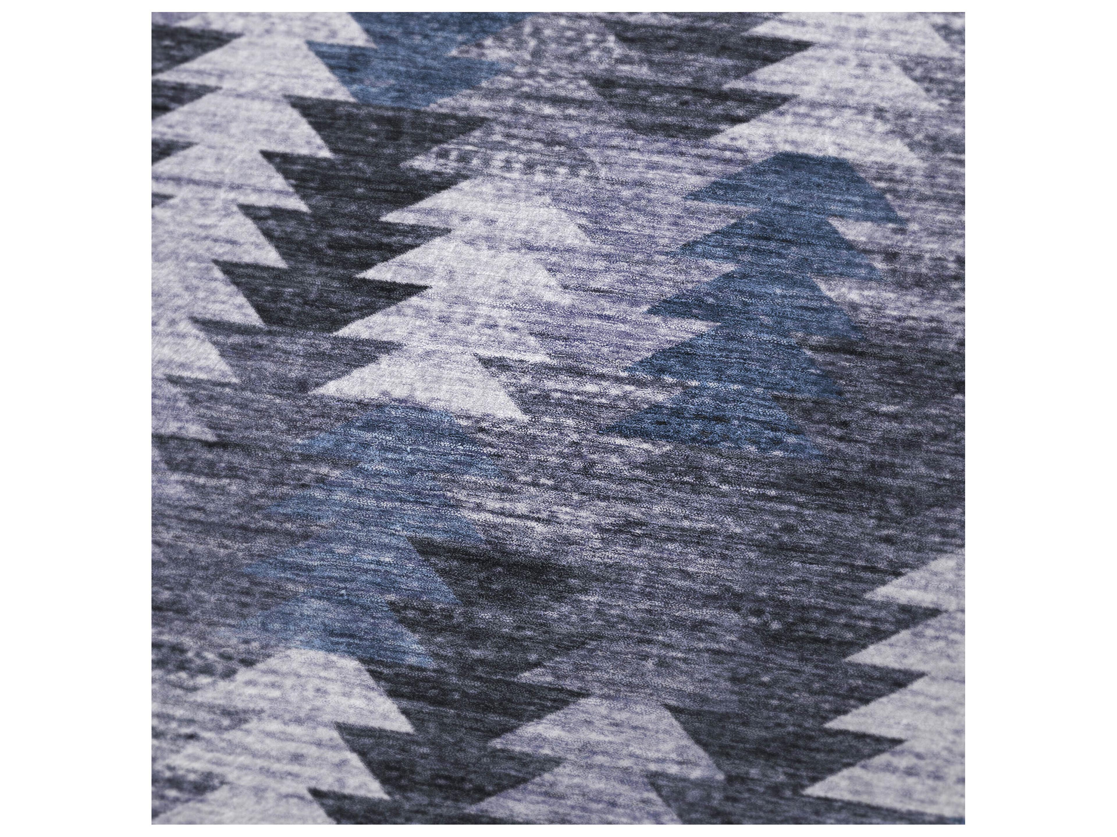 Dalyn Sherpa Blue Polyester Throw