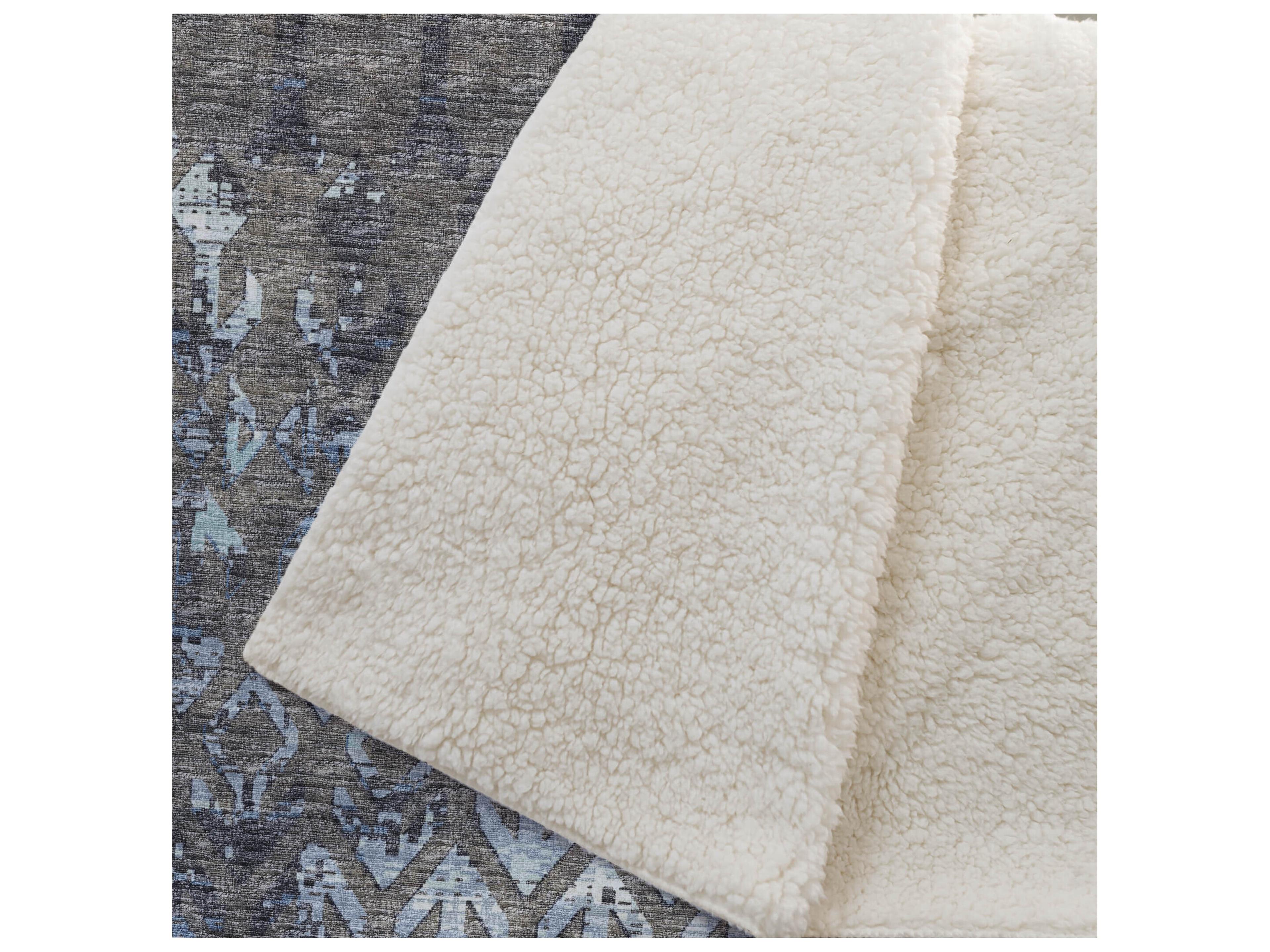 Dalyn Sherpa Multi Polyester Throw