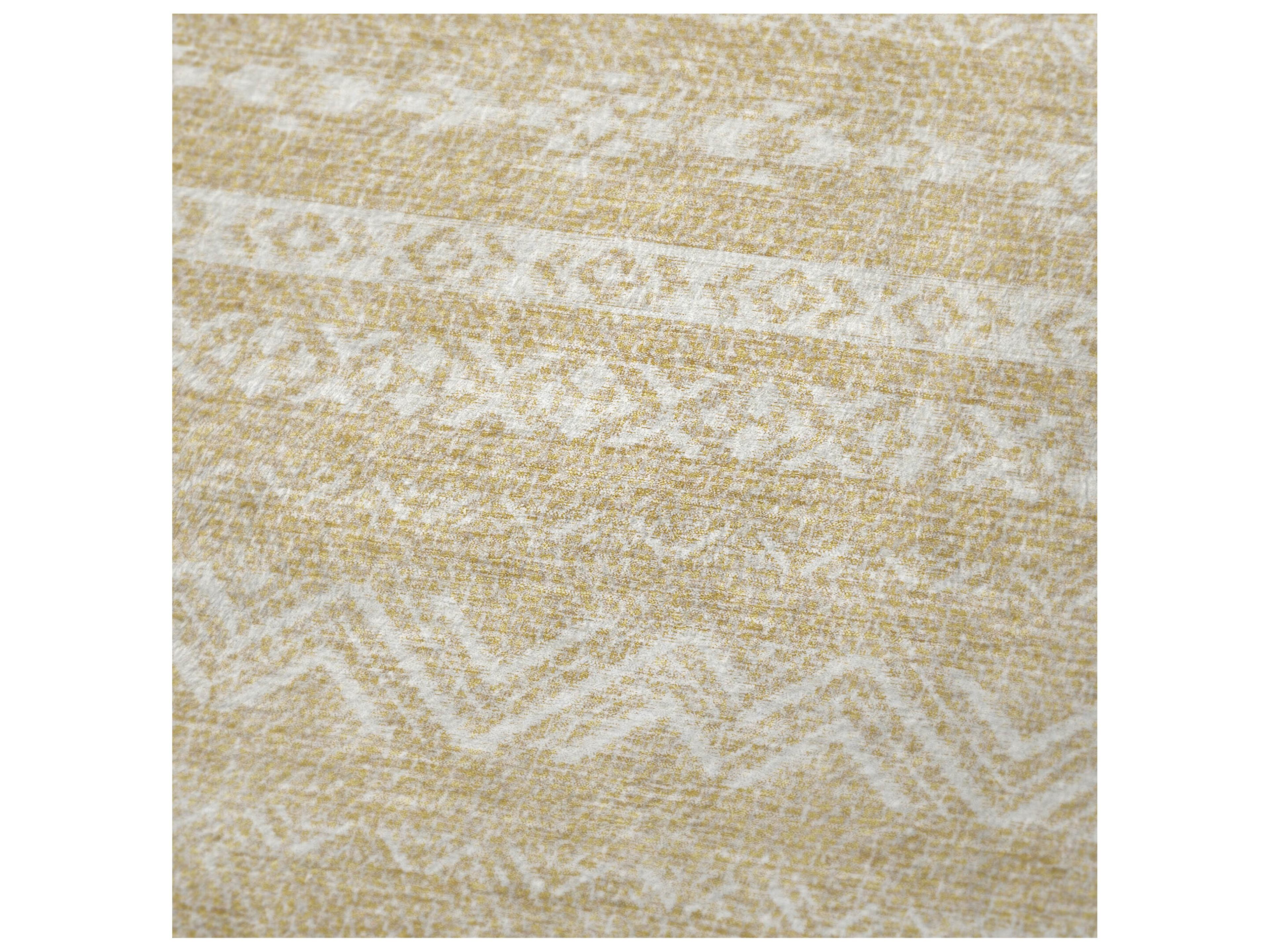 Dalyn Sherpa Gold Polyester Throw