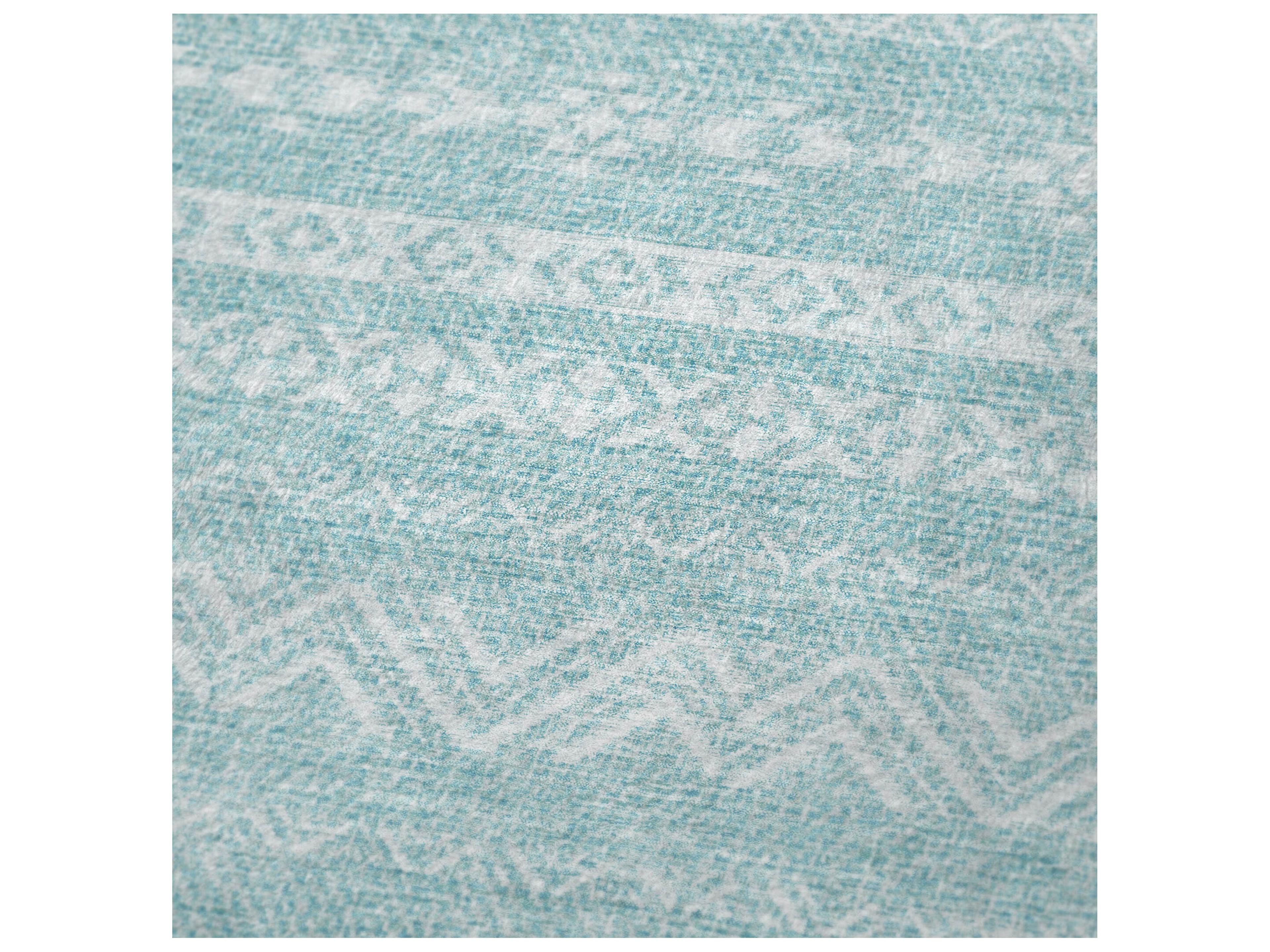 Dalyn Sherpa Teal Polyester Throw