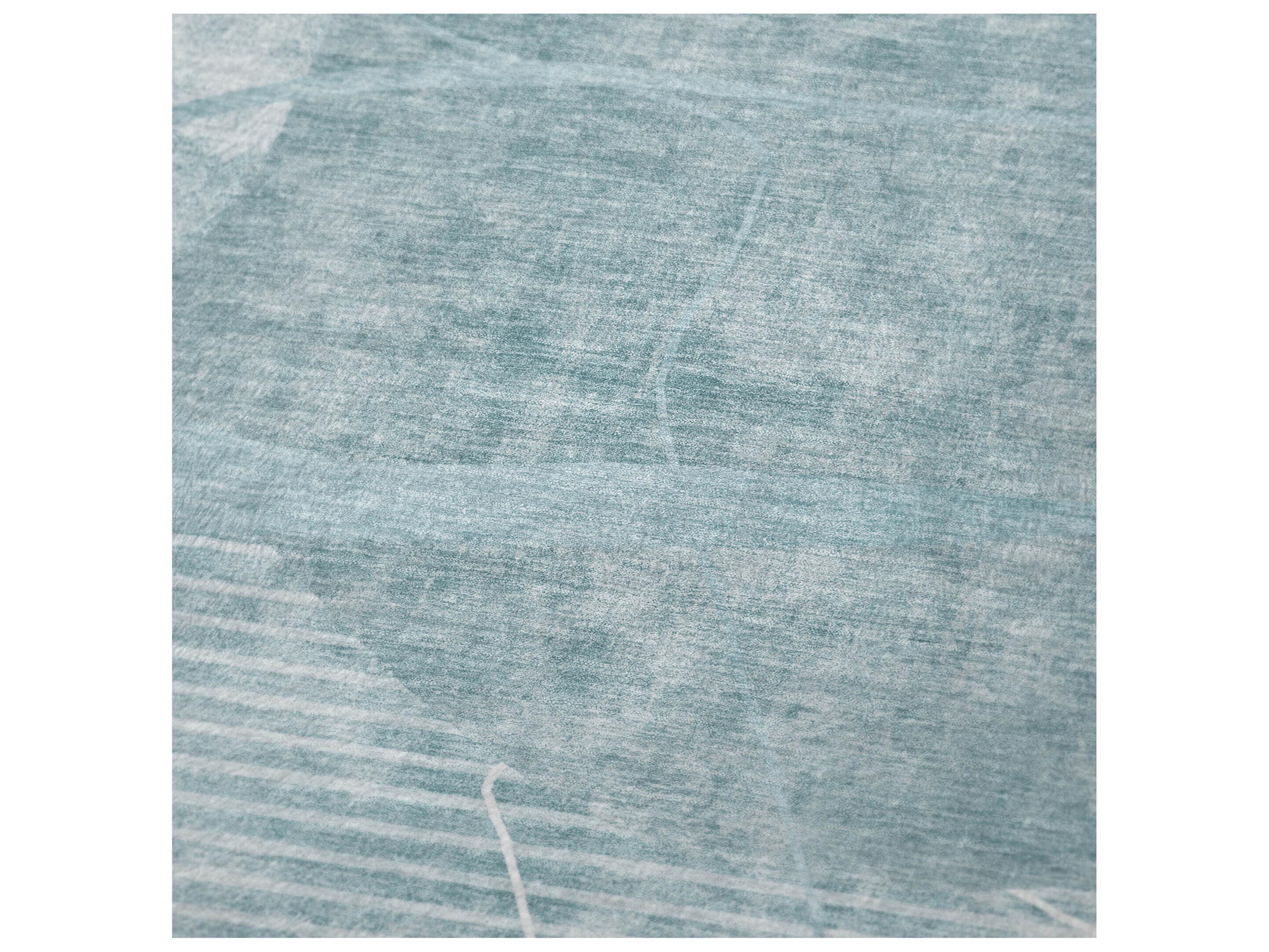Dalyn Sherpa Teal Polyester Throw