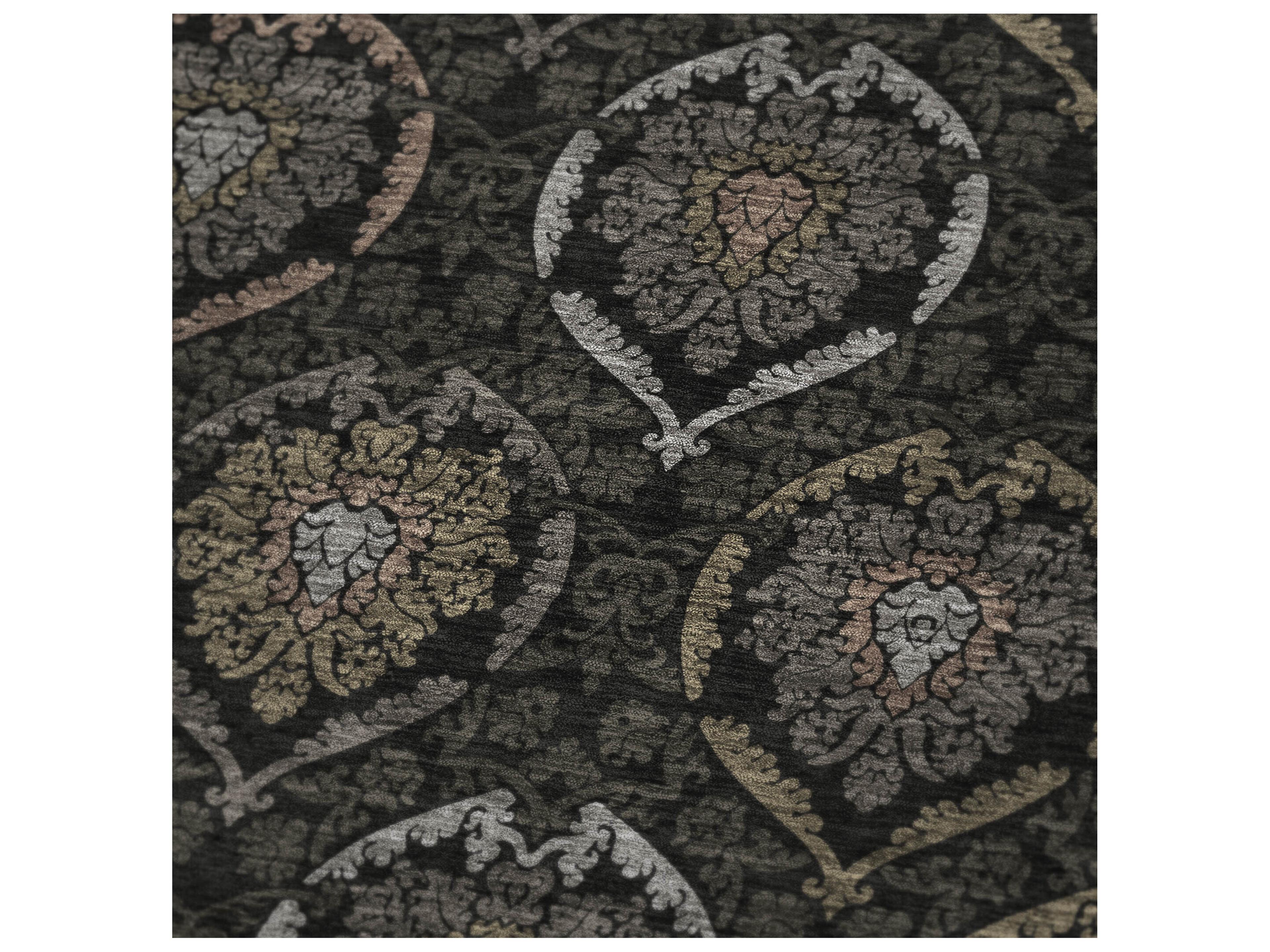 Dalyn Sherpa Black Polyester Throw