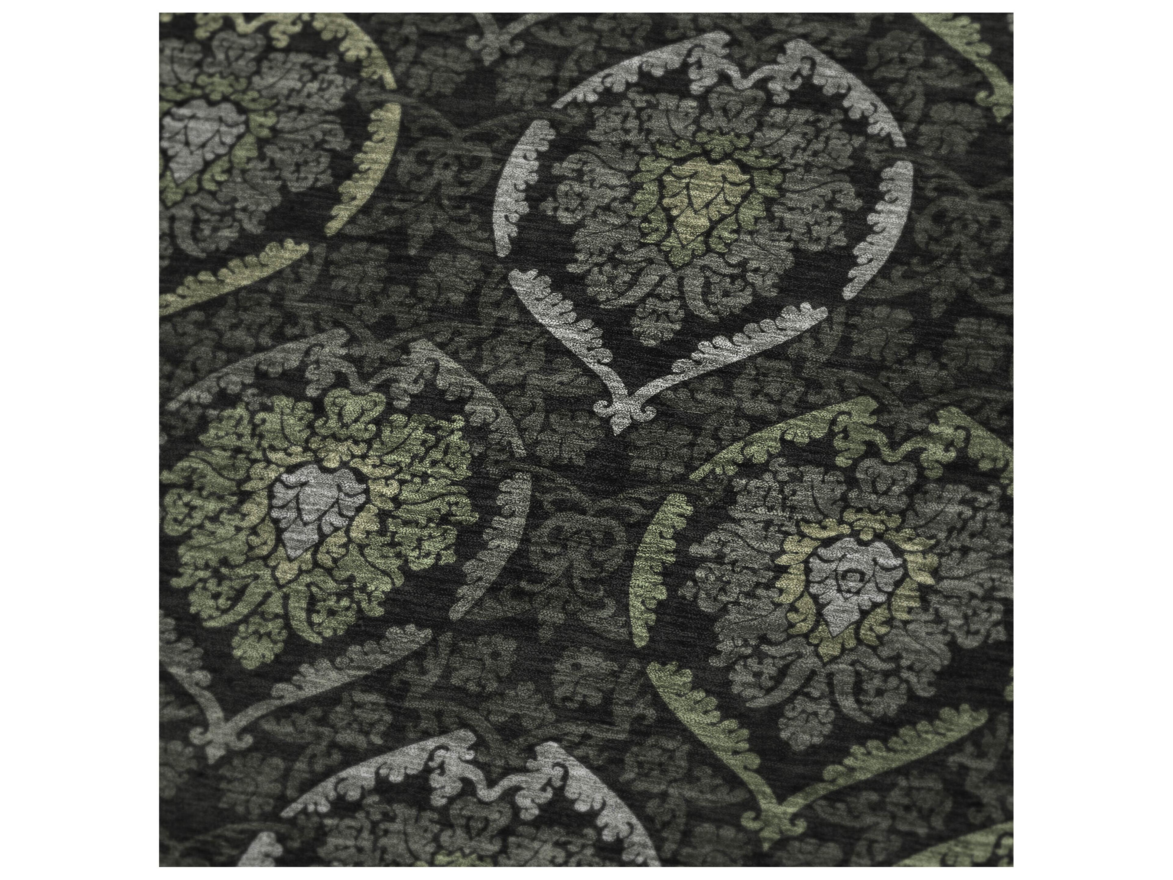 Dalyn Sherpa Green Polyester Throw